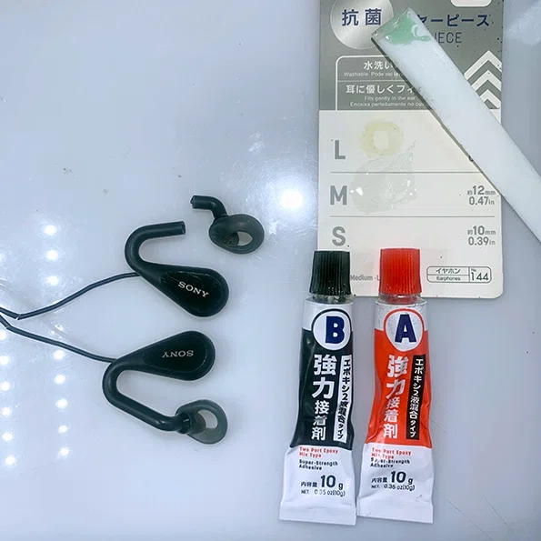 🦴SONY / 開放型イヤホン（STH40D） 折れたアーム修復方法！【伊達ワル