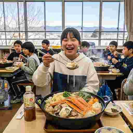 小学校 給食 写真素材/写真販売 AI画像 有料＜40枚：350円＞商用利用可（サンプル）032