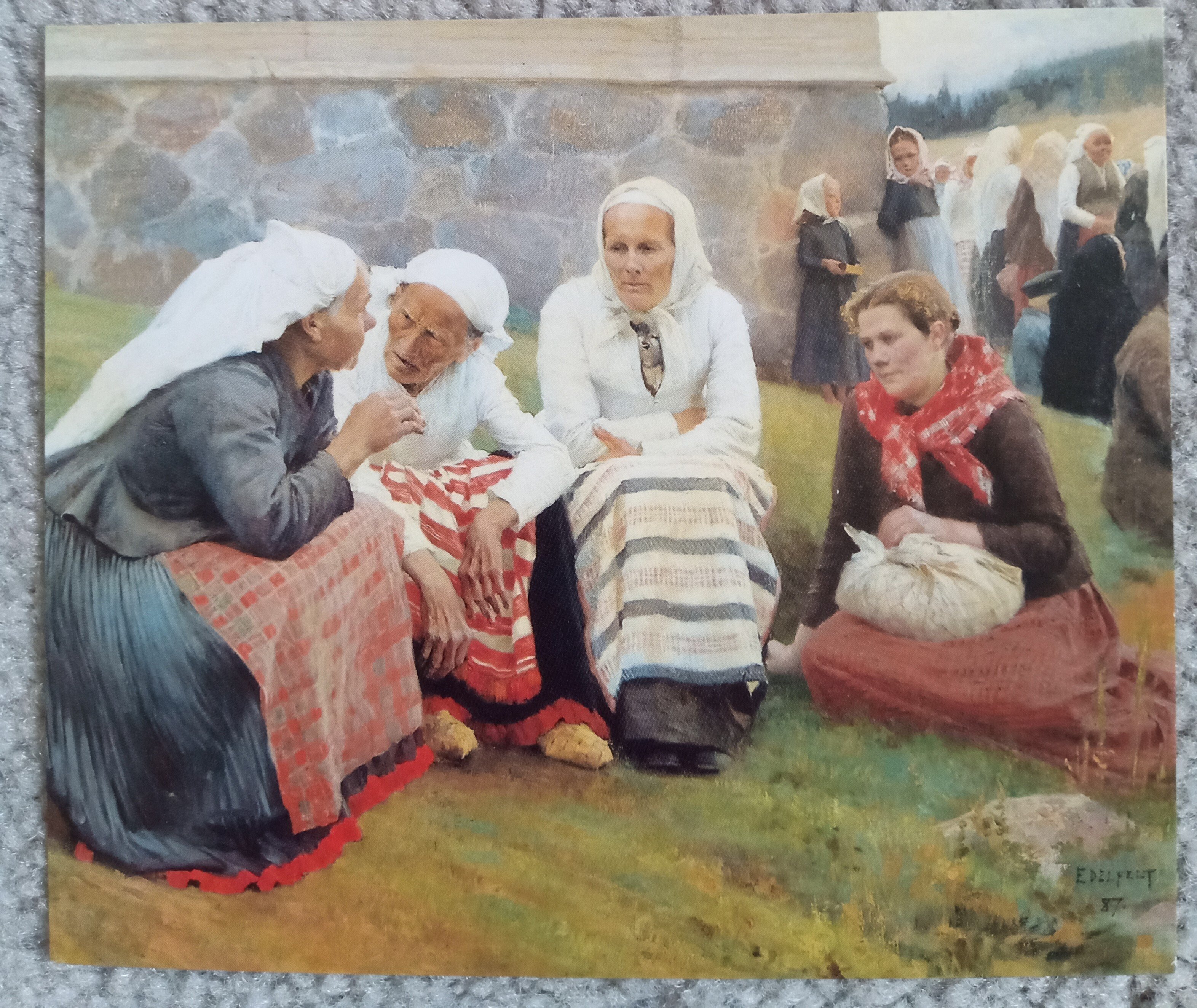 フィンランド美術の紹介・ポストカードコレクションから