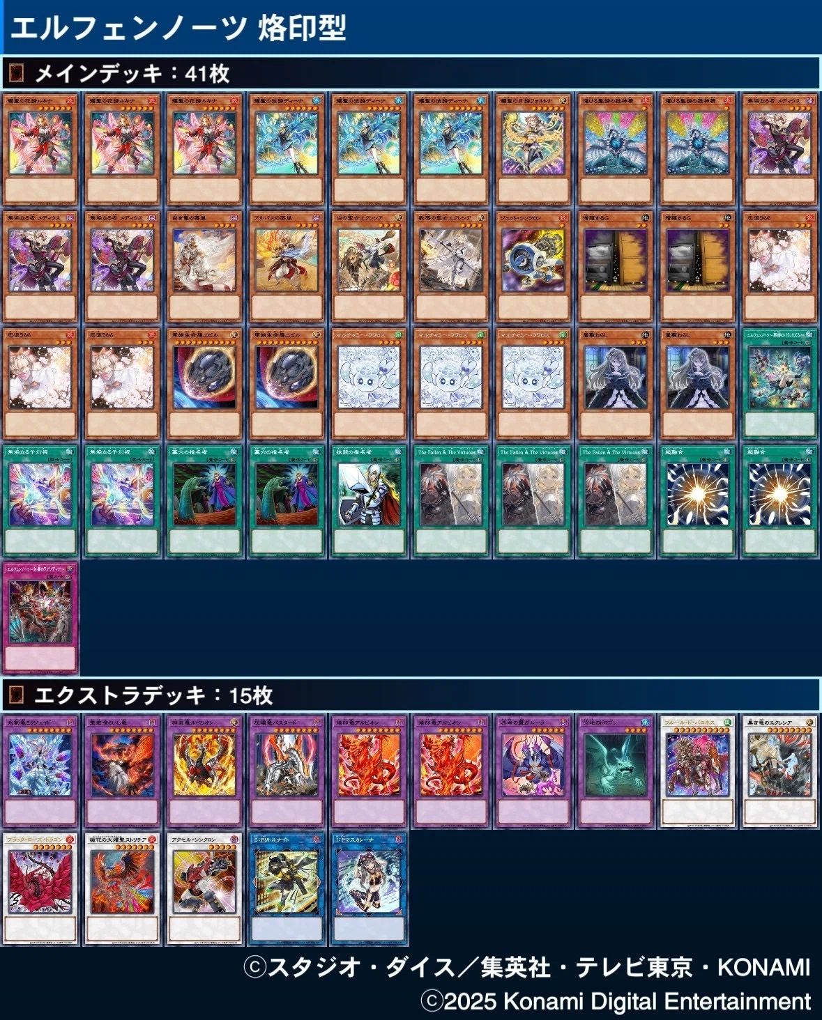 遊戯王OCG】エルフェンノーツ展開・考察メモ｜すいみん