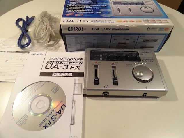 ☆EDIROL ROLAND ☆audio interface UA-3FX USB24bit～USED
