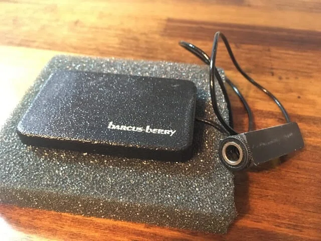 ☆Rare! ☆Resonator ＆Pick guitar pickup☆Barcus-Berry Vintage