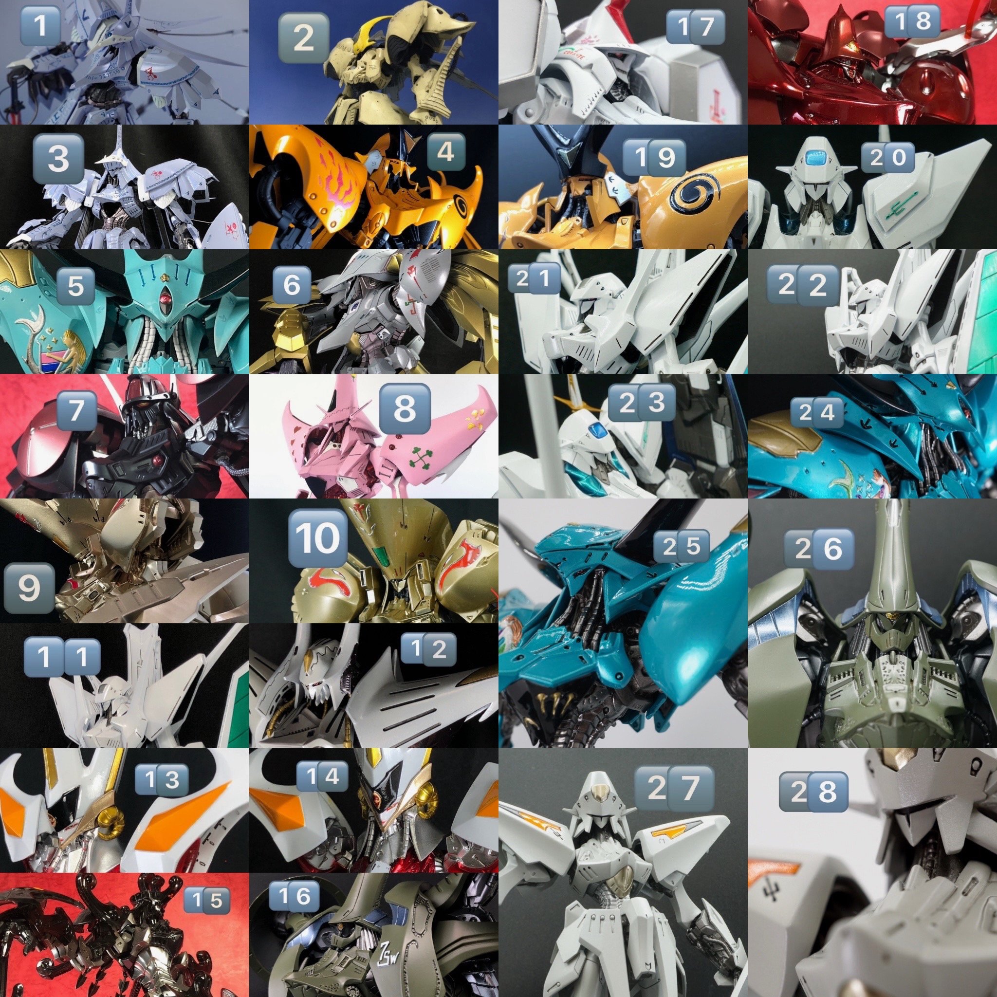 MM1/100「エンゲージ オクターバー Mk2」（ボークス）2騎目完成写真