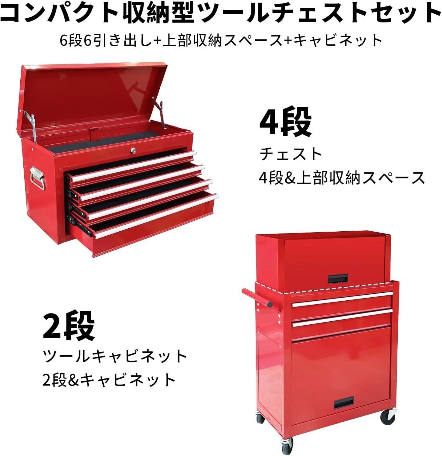 あなたの工具を守る！BIG RED ツールキャビネットで整理整頓を実現