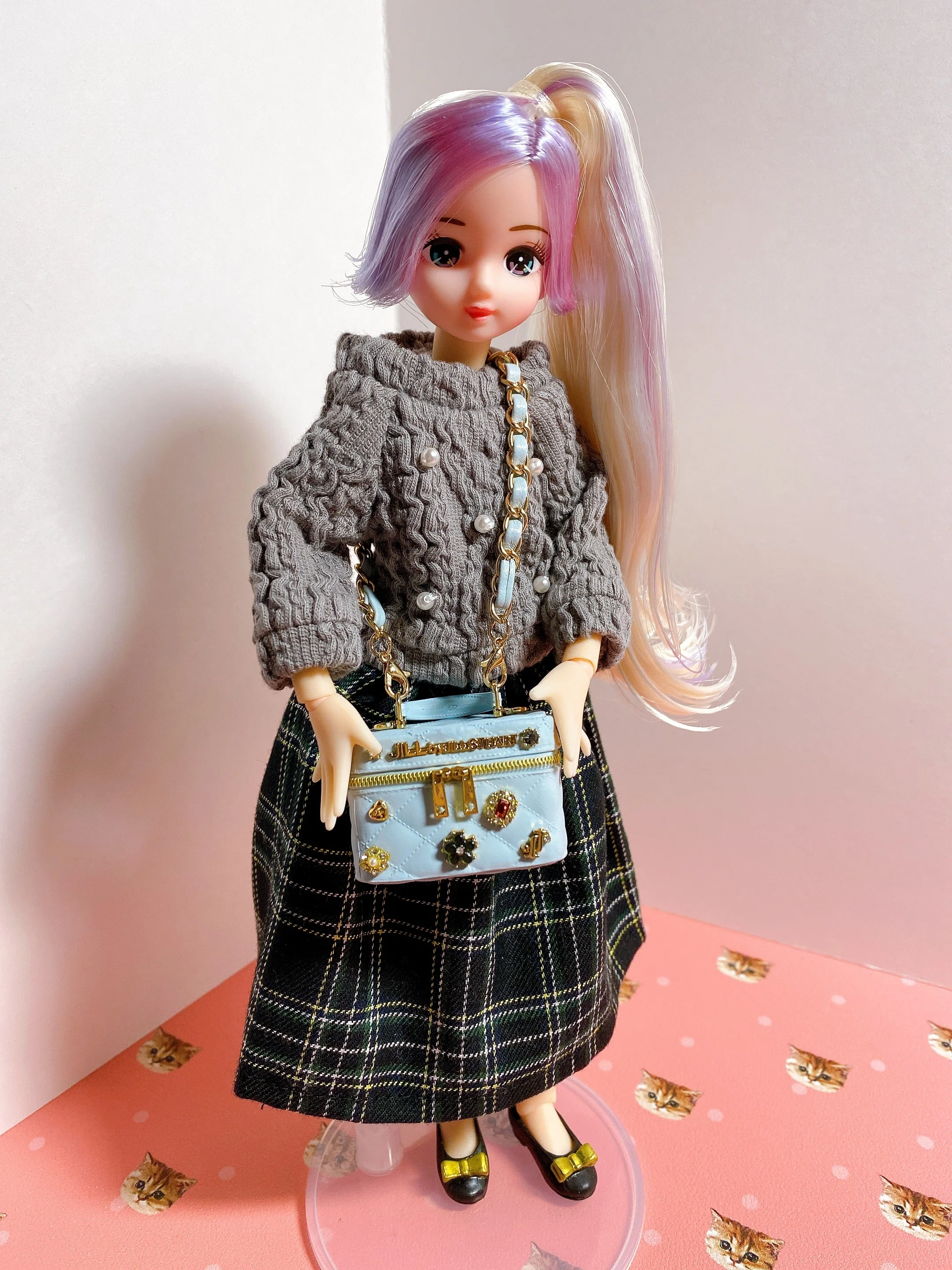 カプセルトイ｜JILL by JILL STUART ミニブローチバニティキーホルダー