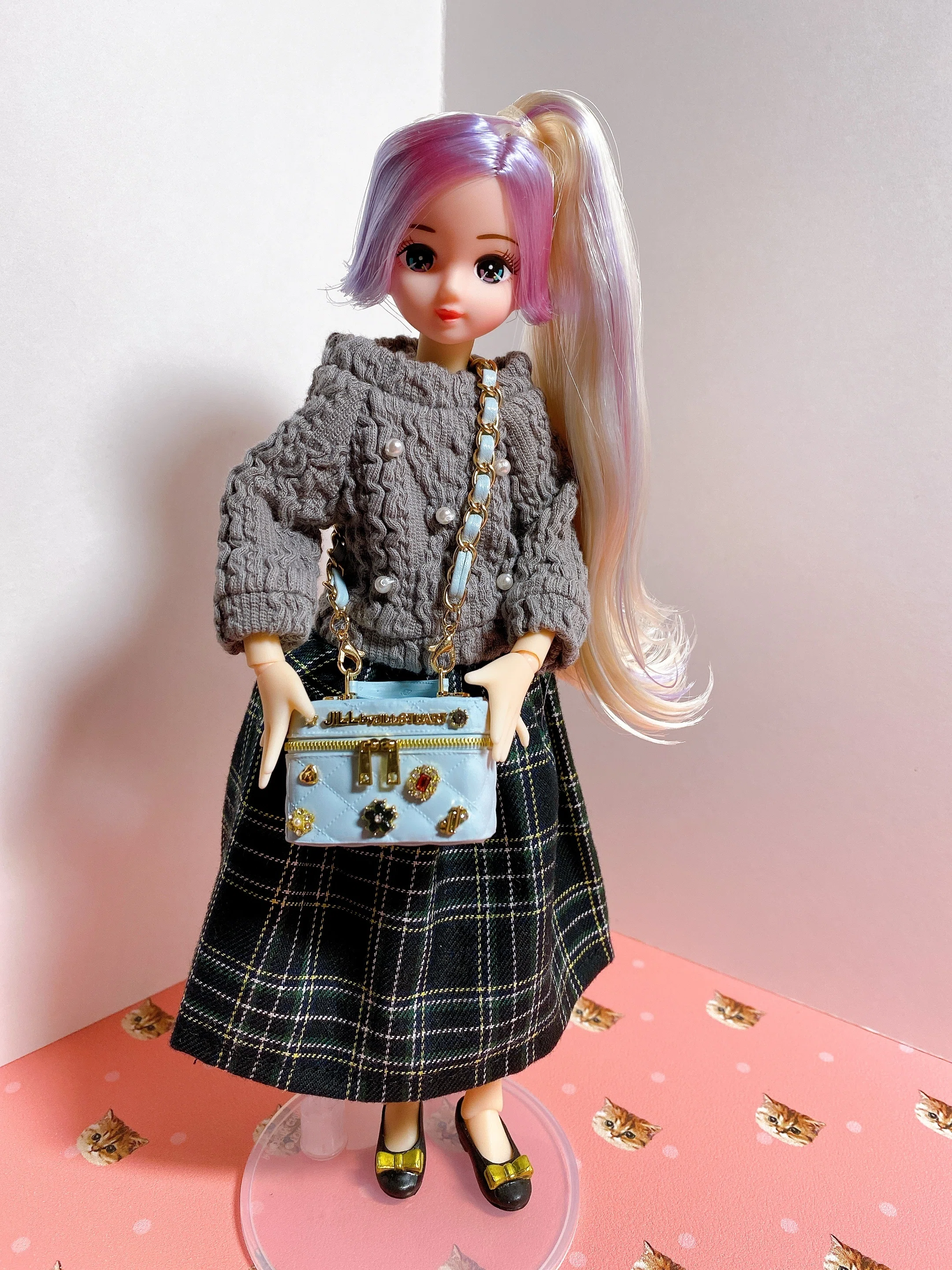 カプセルトイ｜JILL by JILL STUART ミニブローチバニティキーホルダー