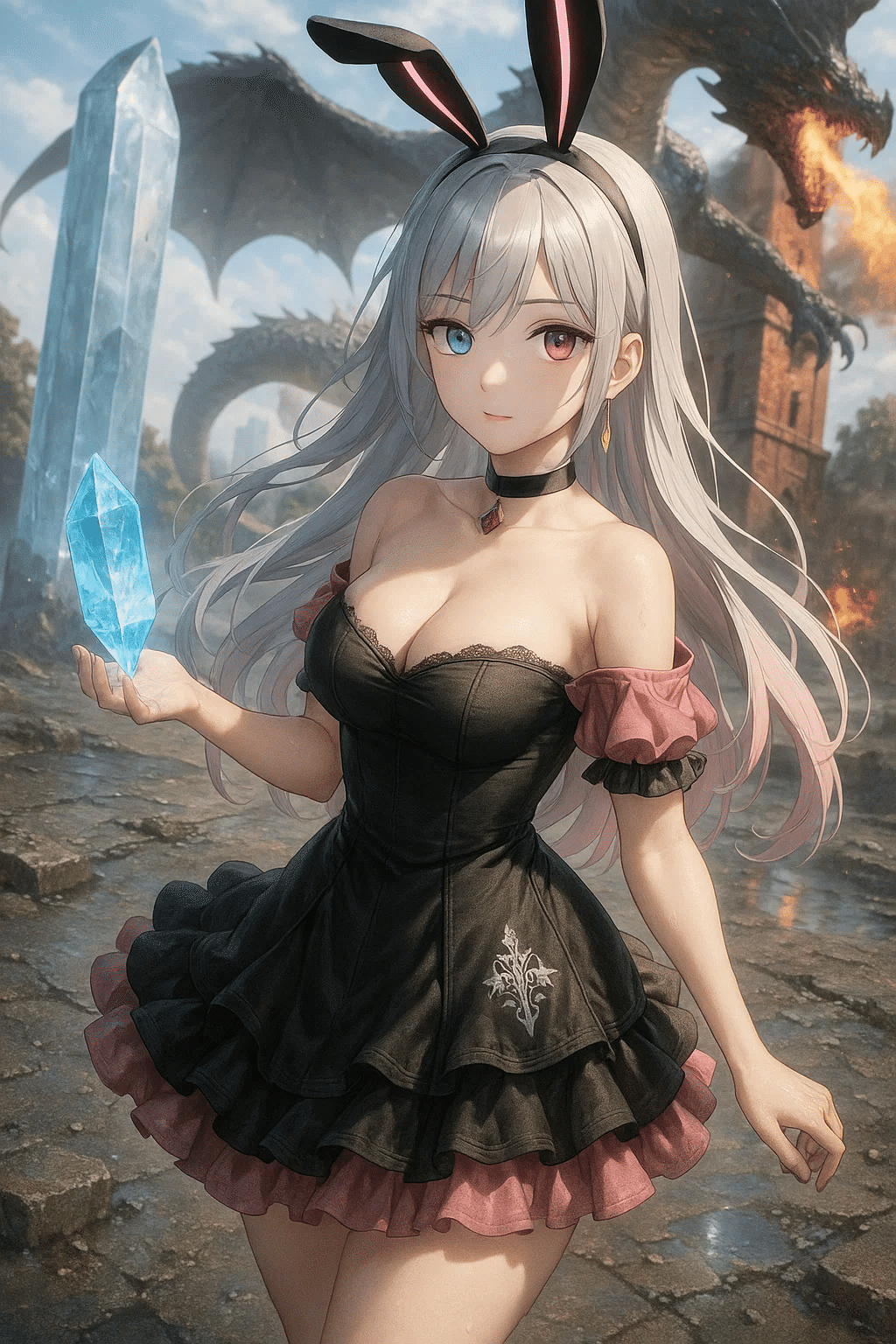 【SORA】AI Output Repository:イラスト描けないマンが画像生成AIを使っても画像生成は全然楽じゃないって話。その8:架空のドラゴンを現実世界に 6 画像