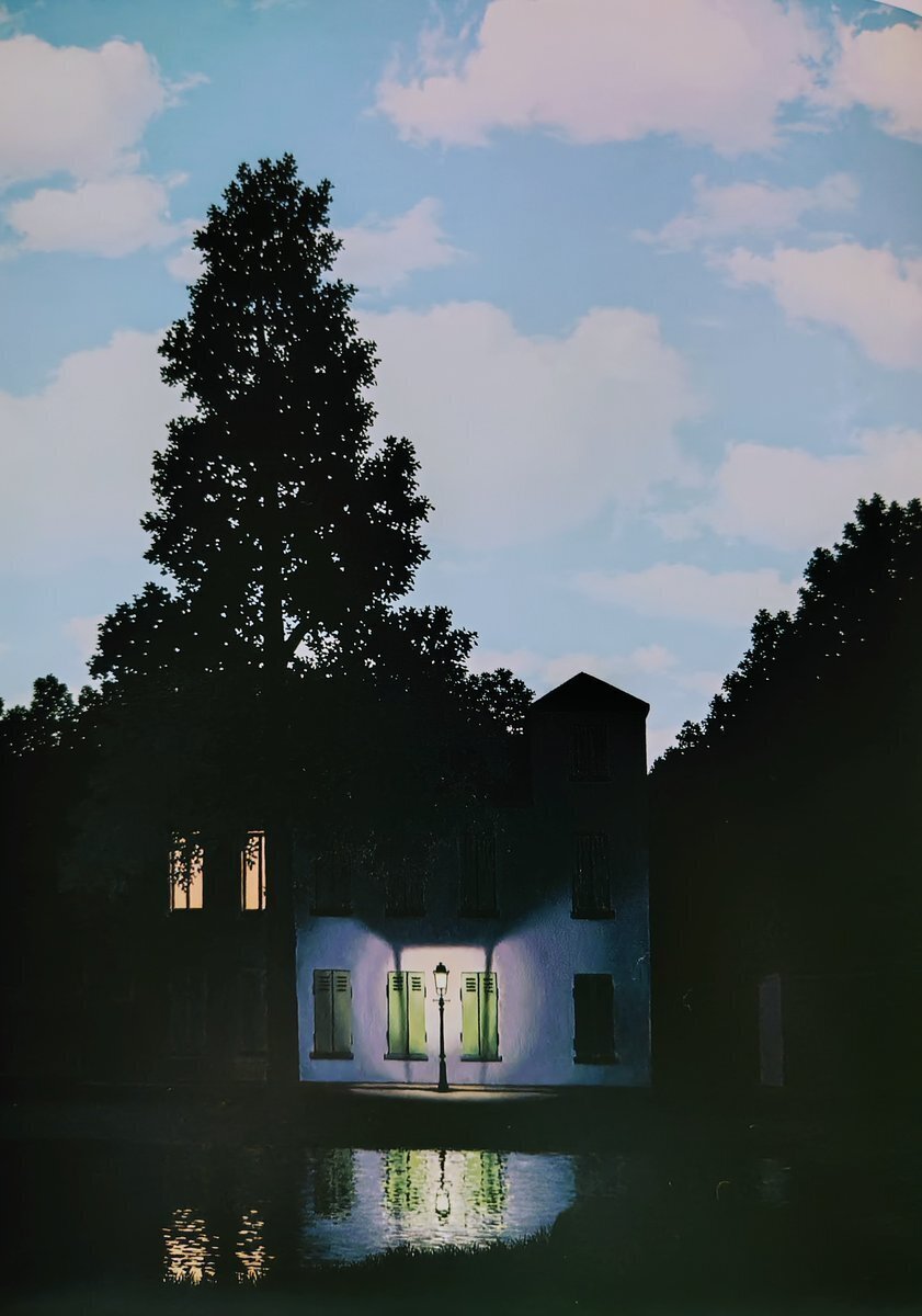 光を描いた画家たち＃27 René François Ghislain Magritte（ ルネ