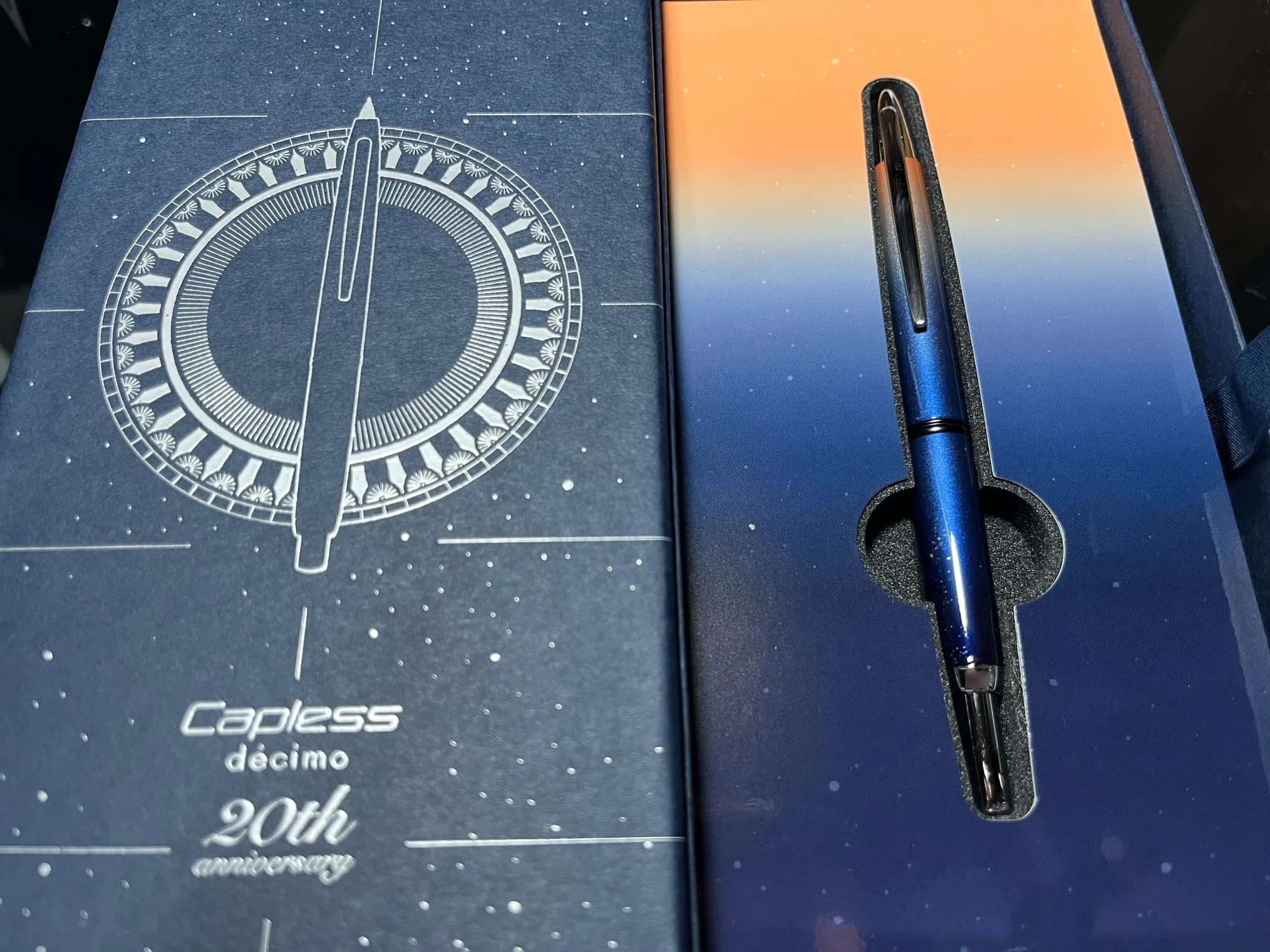 キャップレスデシモの20周年記念モデルを買ったよ日記｜mikawa