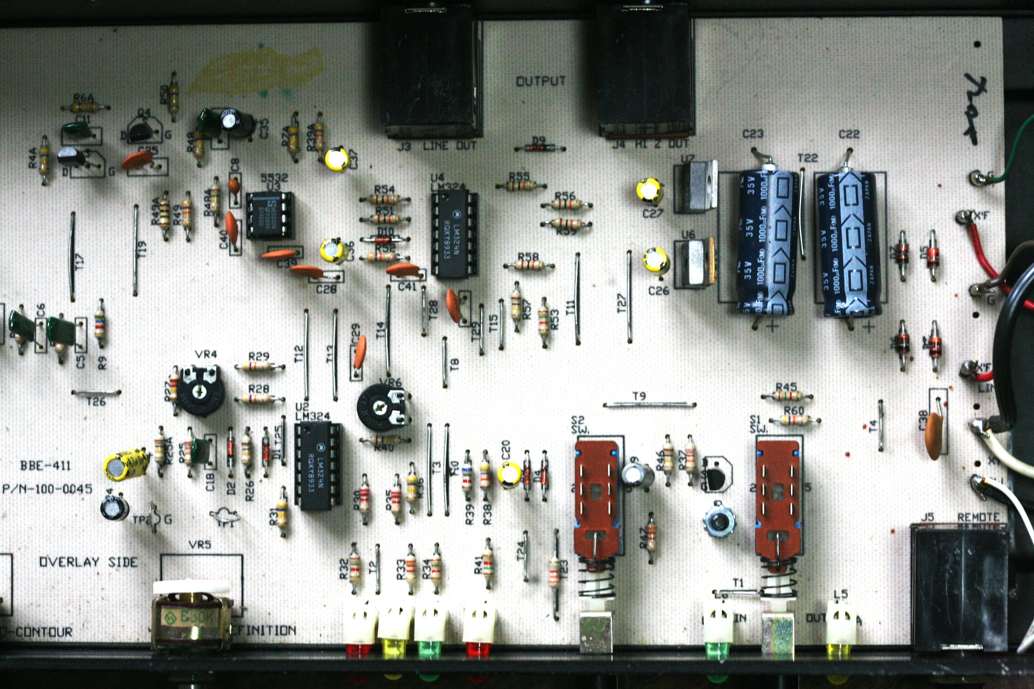BBE SONIC MAXIMIZER 411分解～基板グラビア～｜🐦🌈やまさきたくと