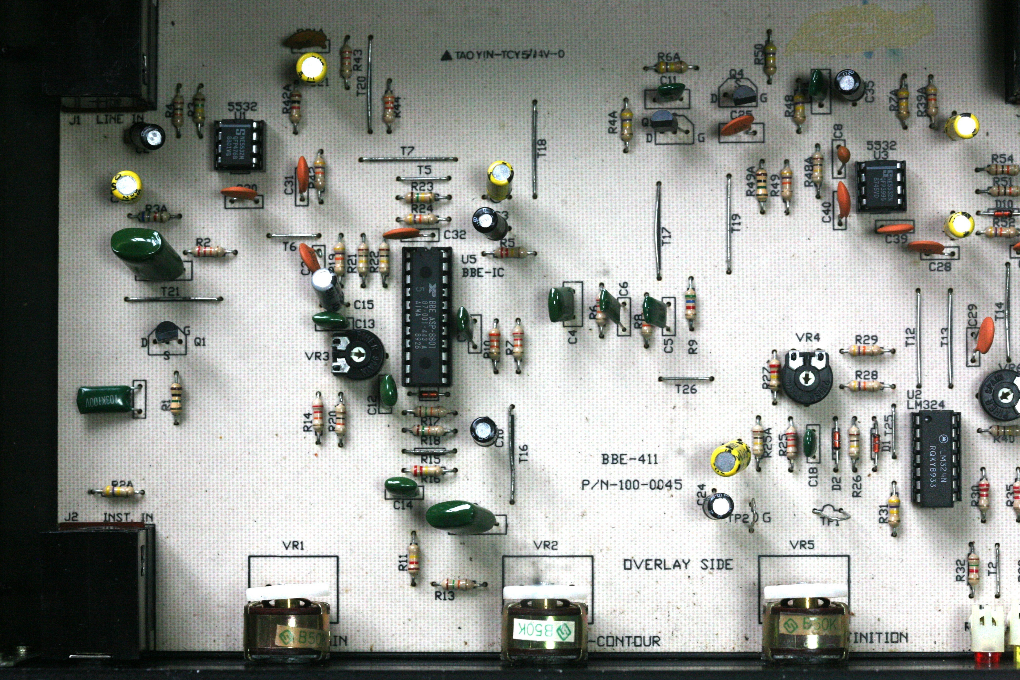 BBE SONIC MAXIMIZER 411分解～基板グラビア～｜🐦🌈やまさきたくと