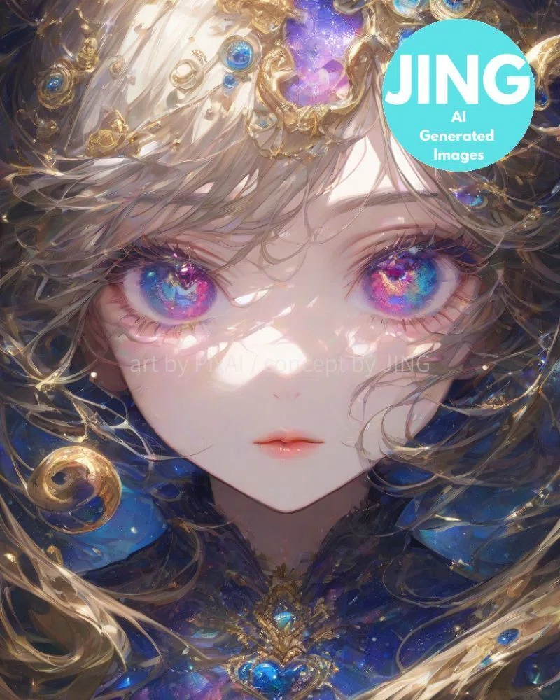 AIイラスト紹介 Astral Girl｜ジン(JING)