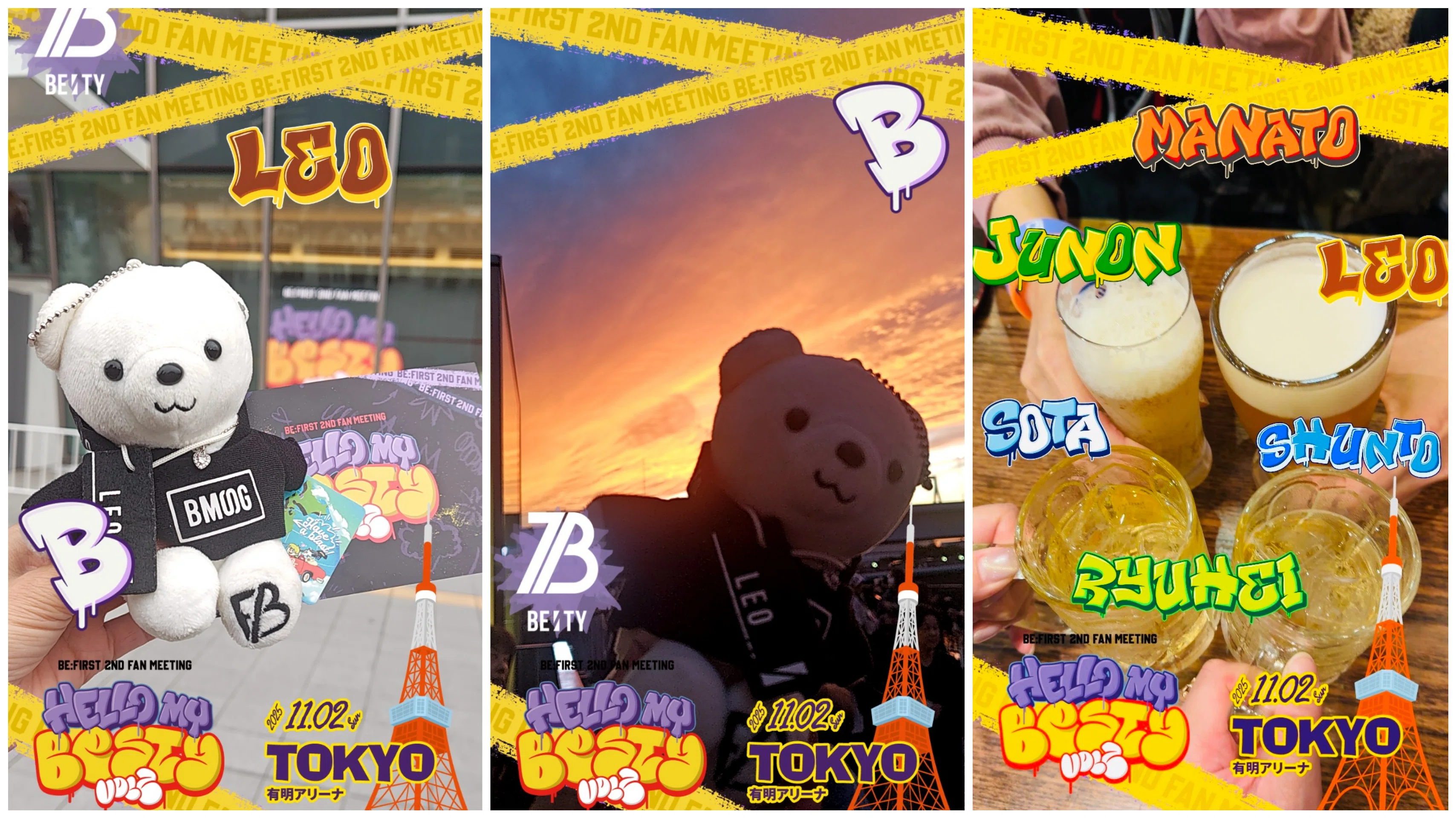 2025BE:FIRSTファンミ東京 DAY2夜レポ〜最前列より愛をこめて｜もよ🦁