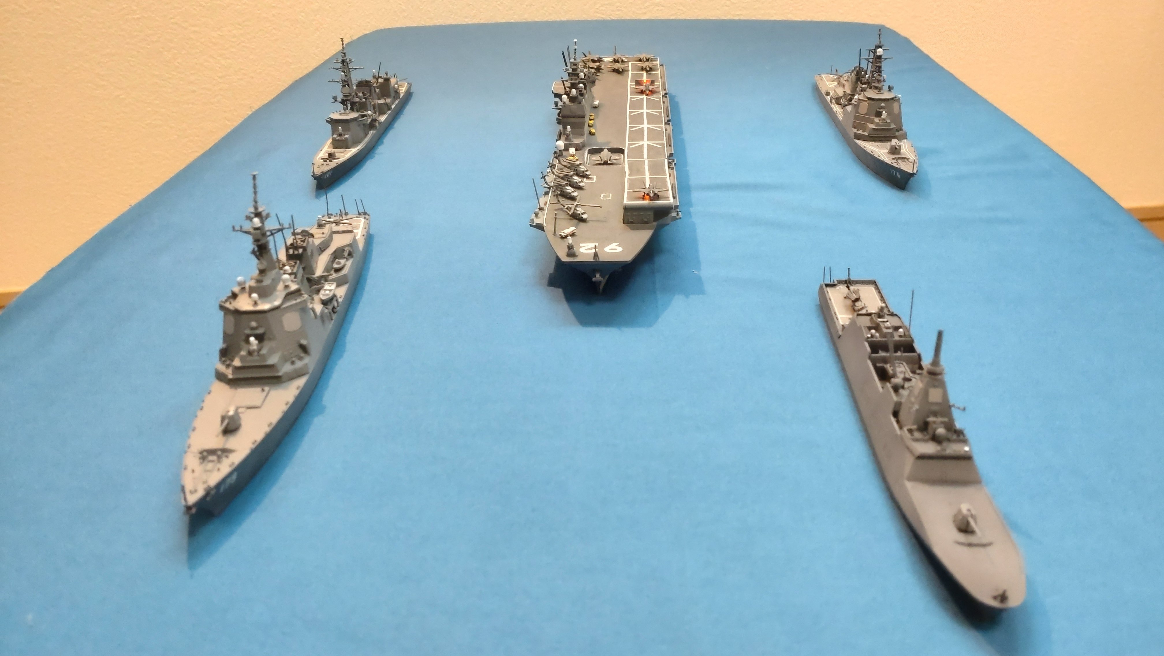 いぶき空母艦隊 ロシアとの海戦へ タミヤキットの優秀さも再確認｜模型