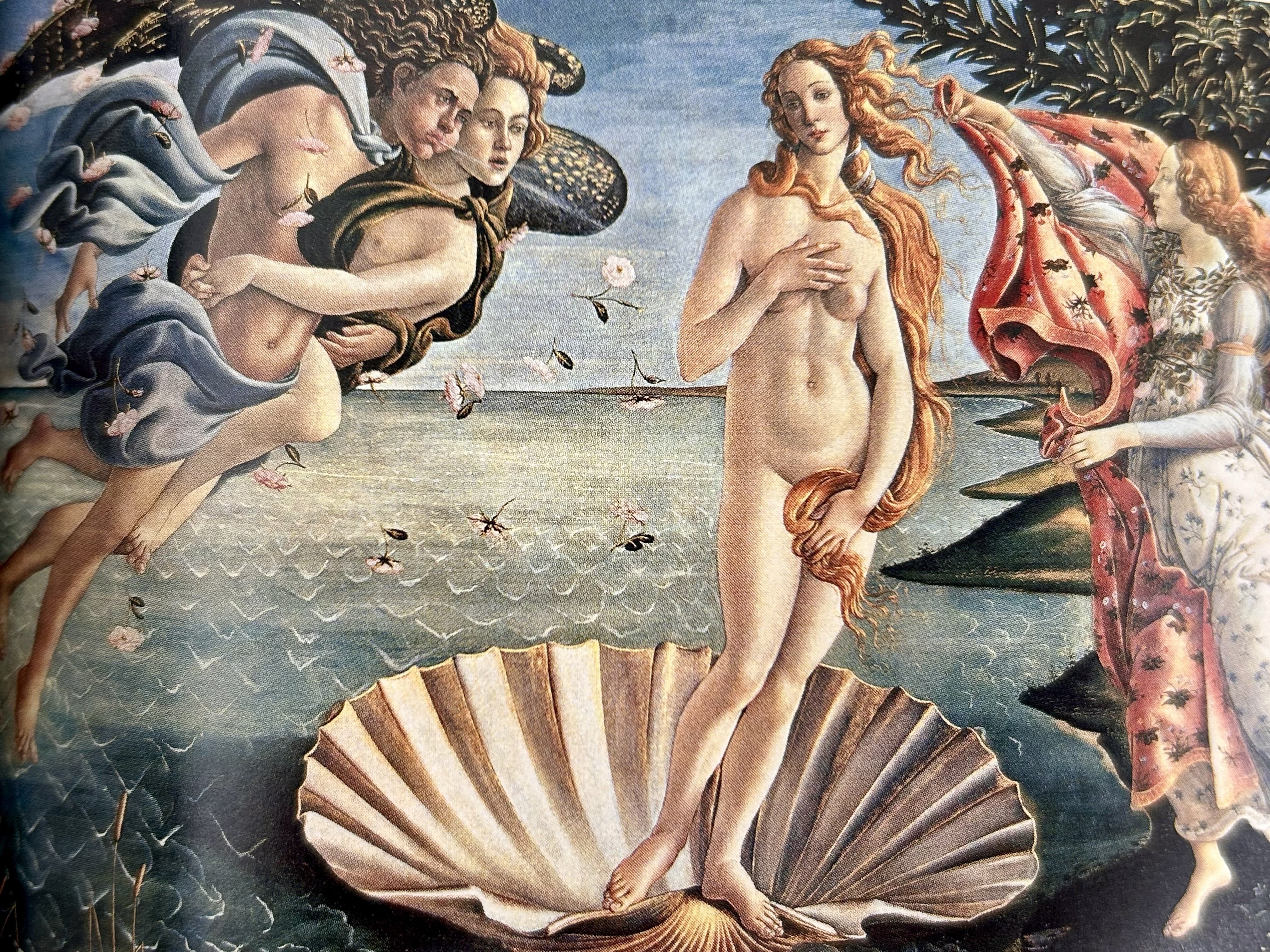 女神ヴィーナスと祝福する牡牛座満月（ボッティチェリのヴィーナスの