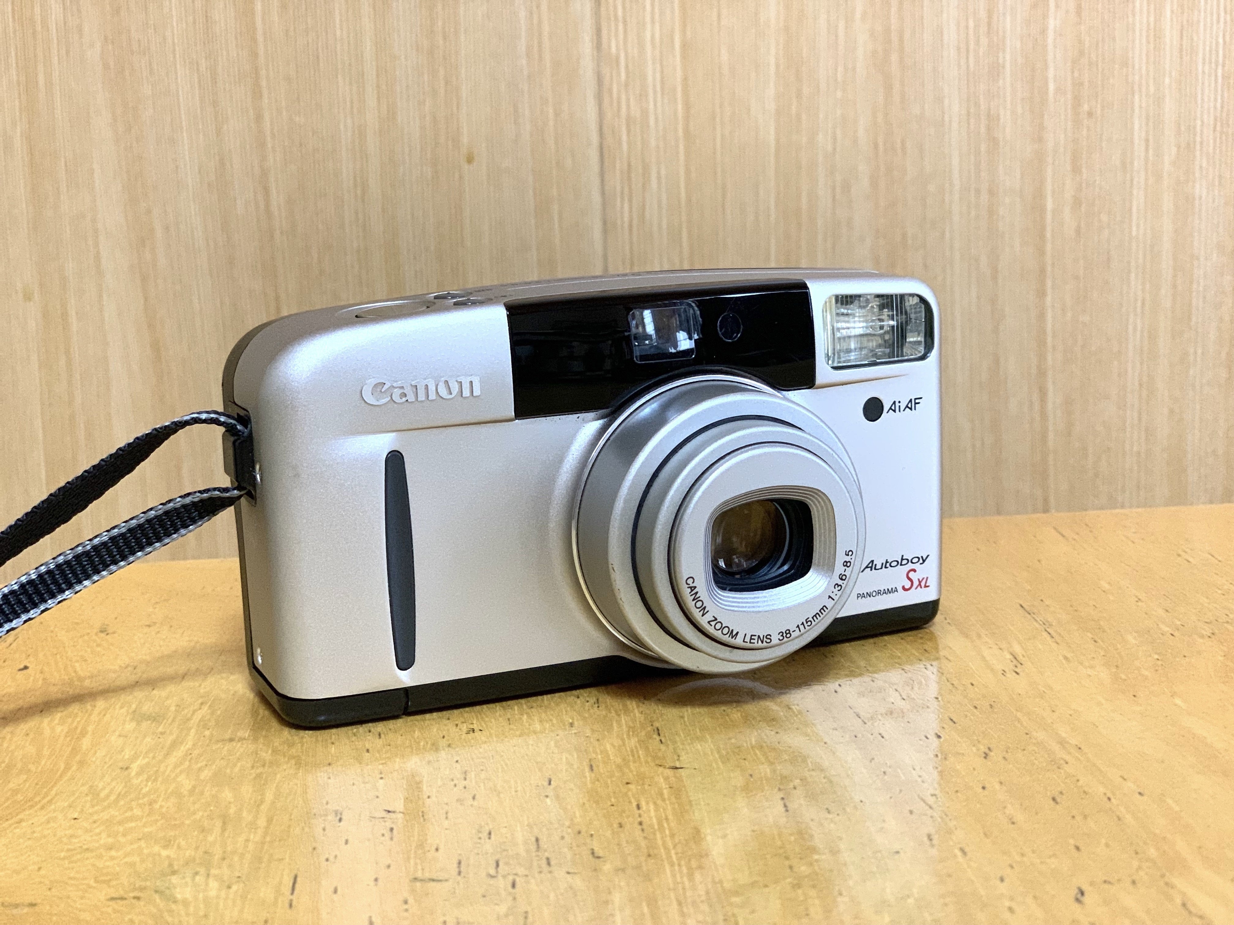 【動作良好】Canon フィルムカメラ Autoboy SXL PANORAMA コンパクトフィルムカメラ、Canon Autoboy Panorama SXL。｜RINO