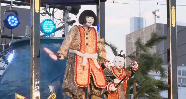 東海道が誇る奇祭❢ 大四日市まつり山車 のからくり人形たち②かめわり