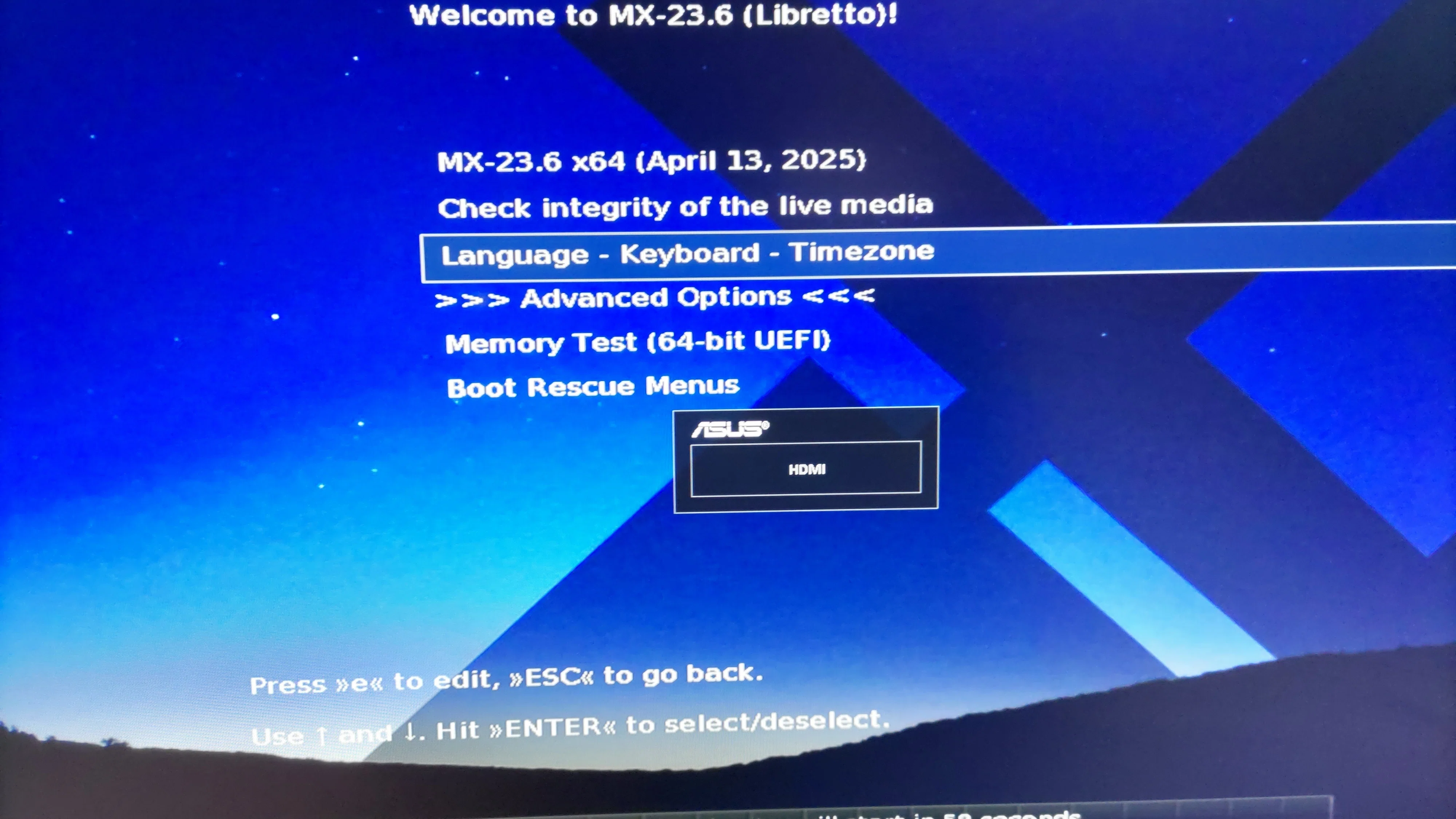 MX-Linux23.6のインストール｜アトリエコムコム