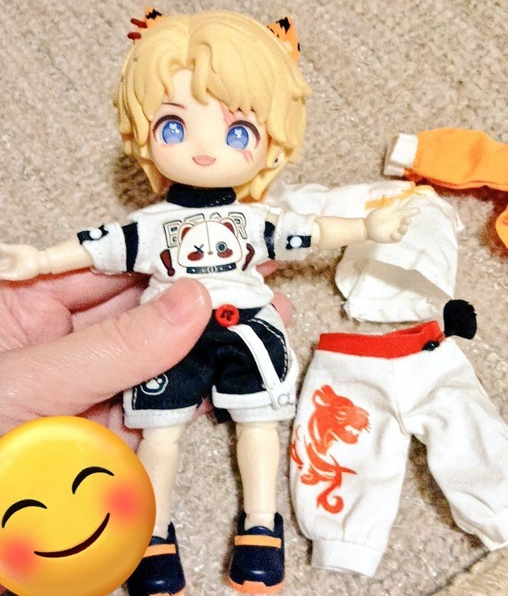 ドールにアウトフィット服を着せる｜小