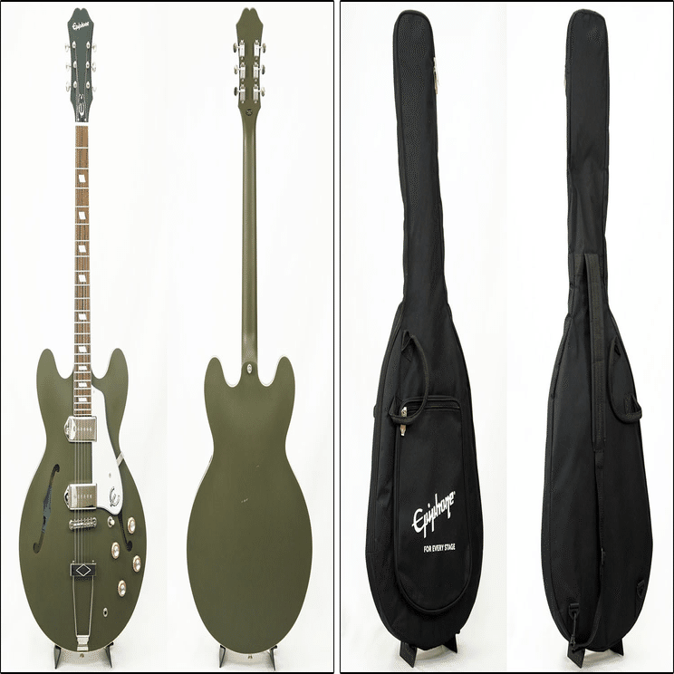 特選中古品！渋い艶消し仕様のエピフォン・カジノ「Casino Worn」が