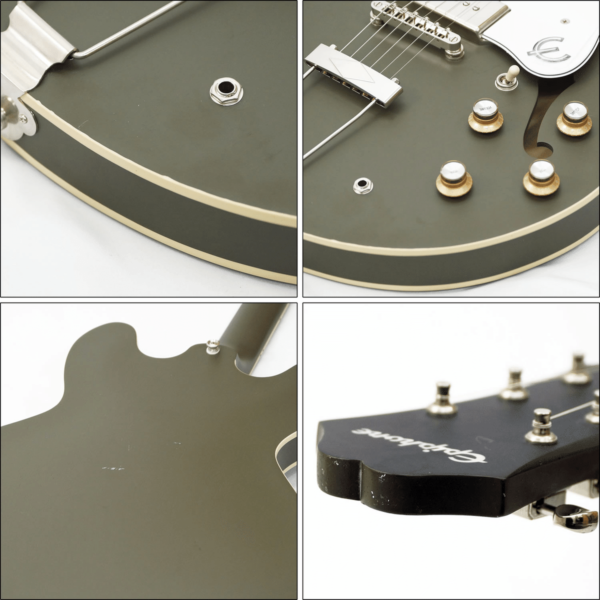 特選中古品！渋い艶消し仕様のエピフォン・カジノ「Casino Worn」が