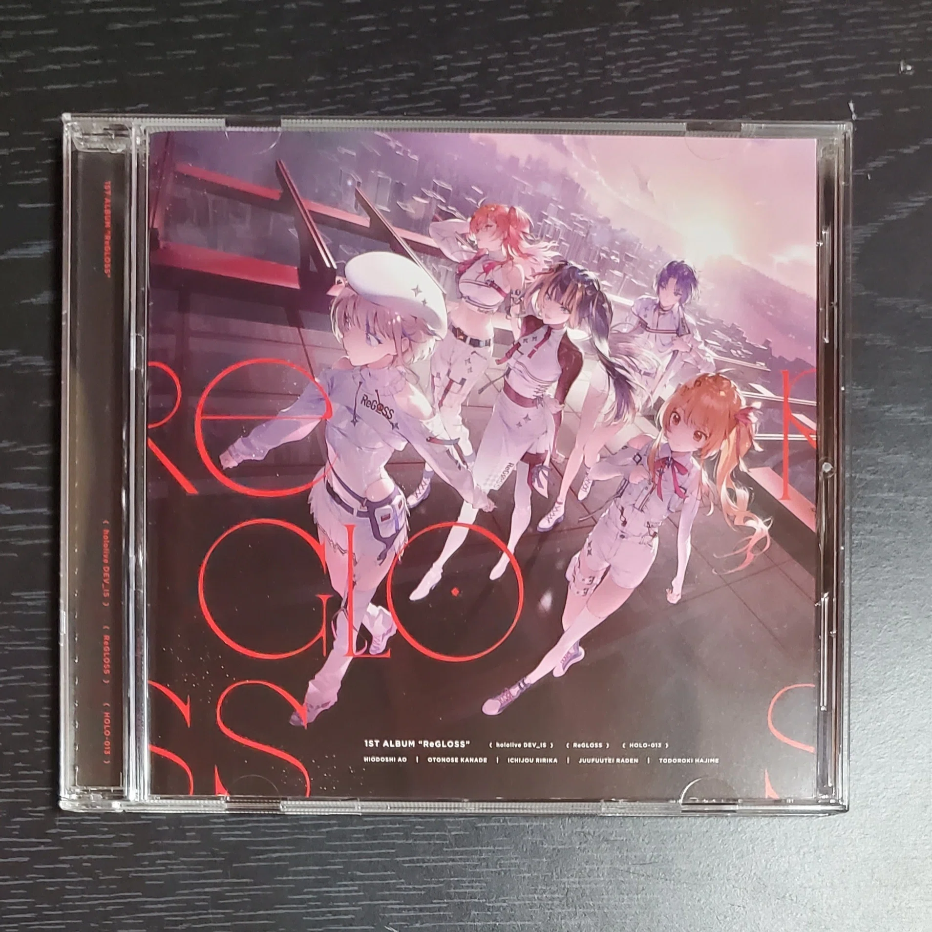ReGLOSS】1st Album『ReGLOSS』買いました【ホロライブ】｜空目