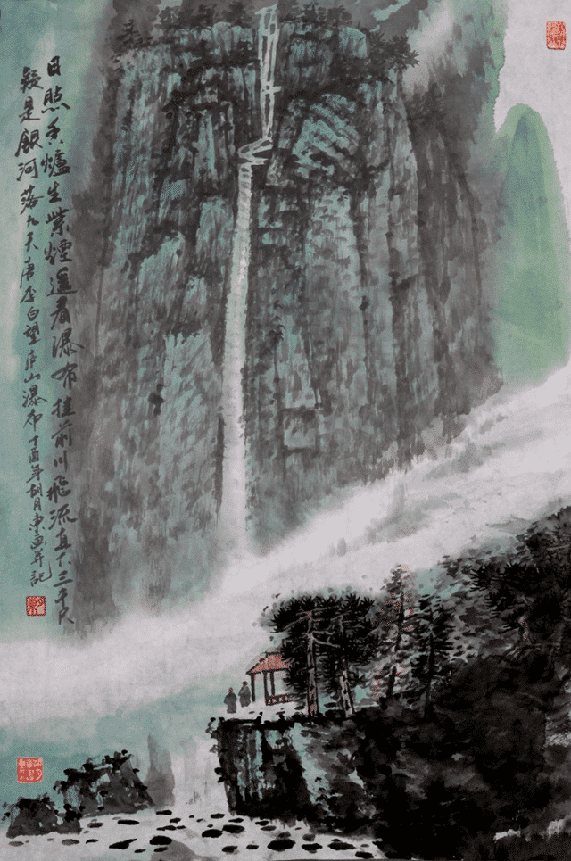 超訳】李白「望廬山瀑布」｜泉聲悠韻