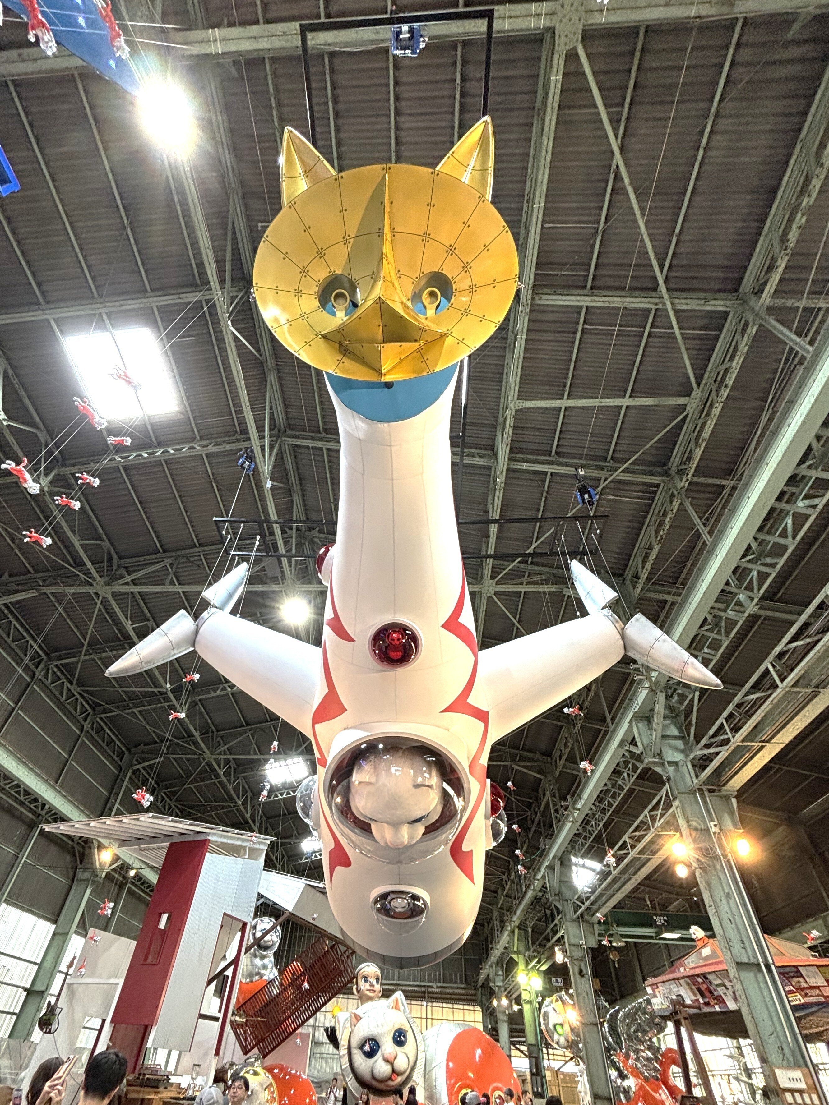 ヤノベケンジ04 秘密の倉庫と宇宙猫 -Open Storage 2025 KENJI YANOBE