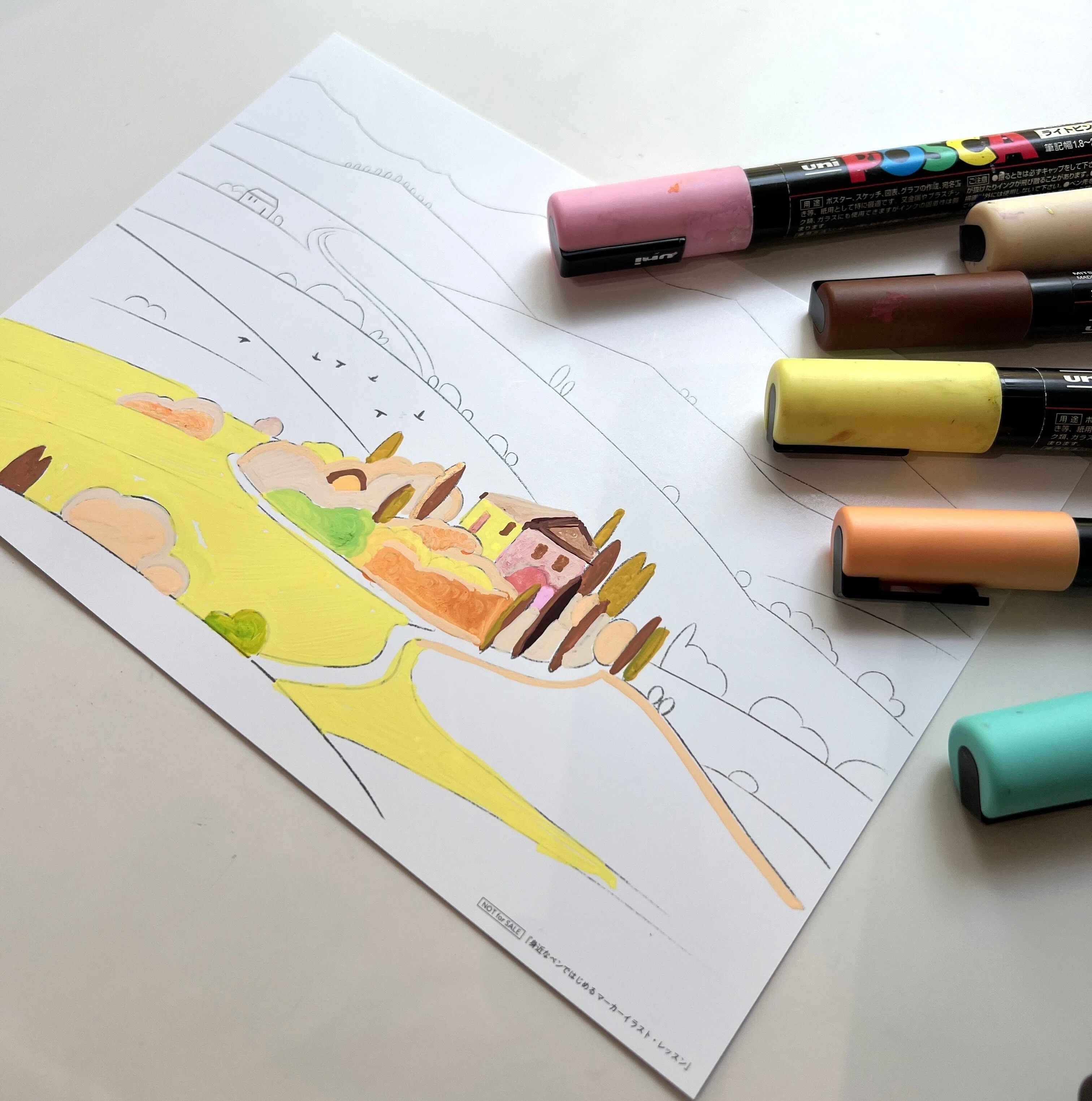 ポスカでイラストを描こう！三菱鉛筆さんの体験空間・o-i STUDIO訪問