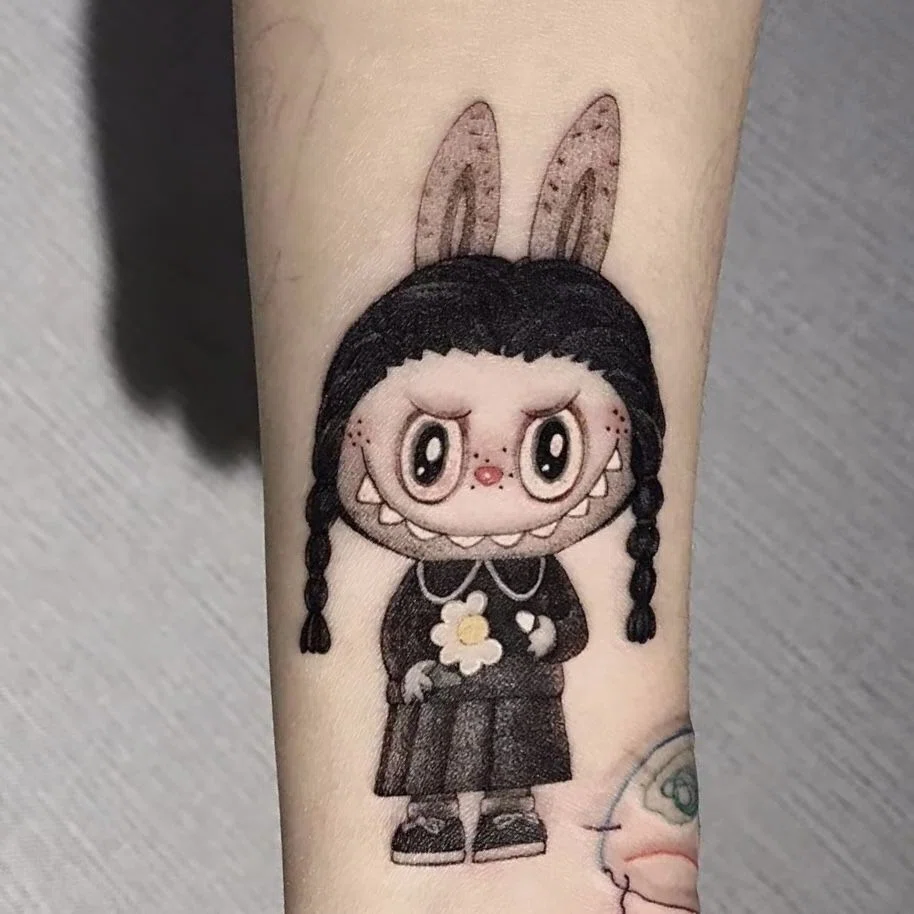 💖かわいさ満点！私の「ラブブタトゥー」体験記💖｜Thomas Brown