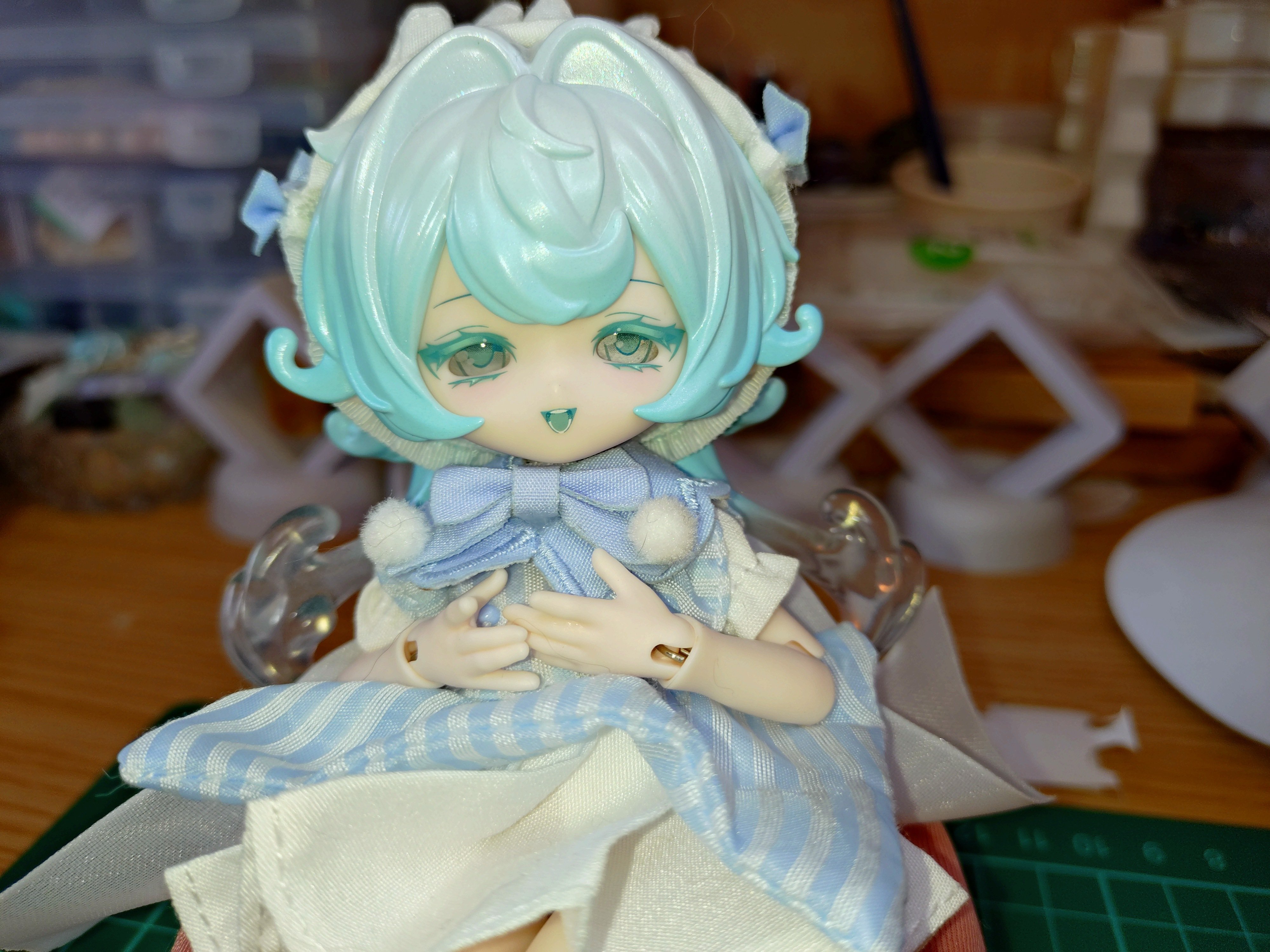 ドールアイを自作する【ブラインドドール】｜鳥卵