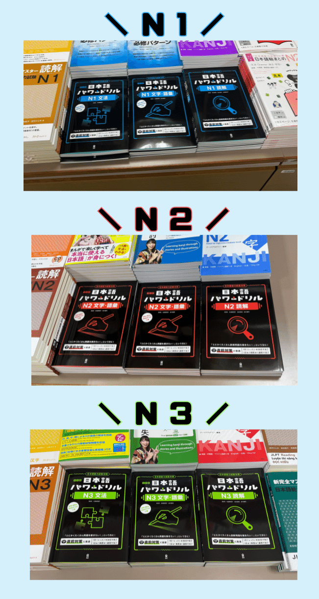 超ロングセラー 日本語パワードリルシリーズ 『文字・語彙』『文法』の
