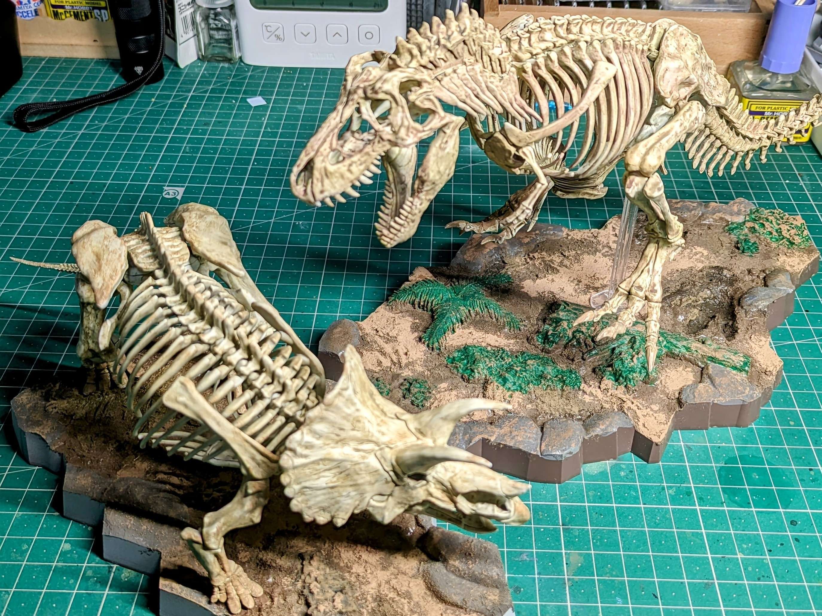 イマジナリースケルトン　ティラノサウルス　トリケラトプス　モササウルス Imaginary Skeleton(イマジナリースケルトン) トリケラトプス 1／32