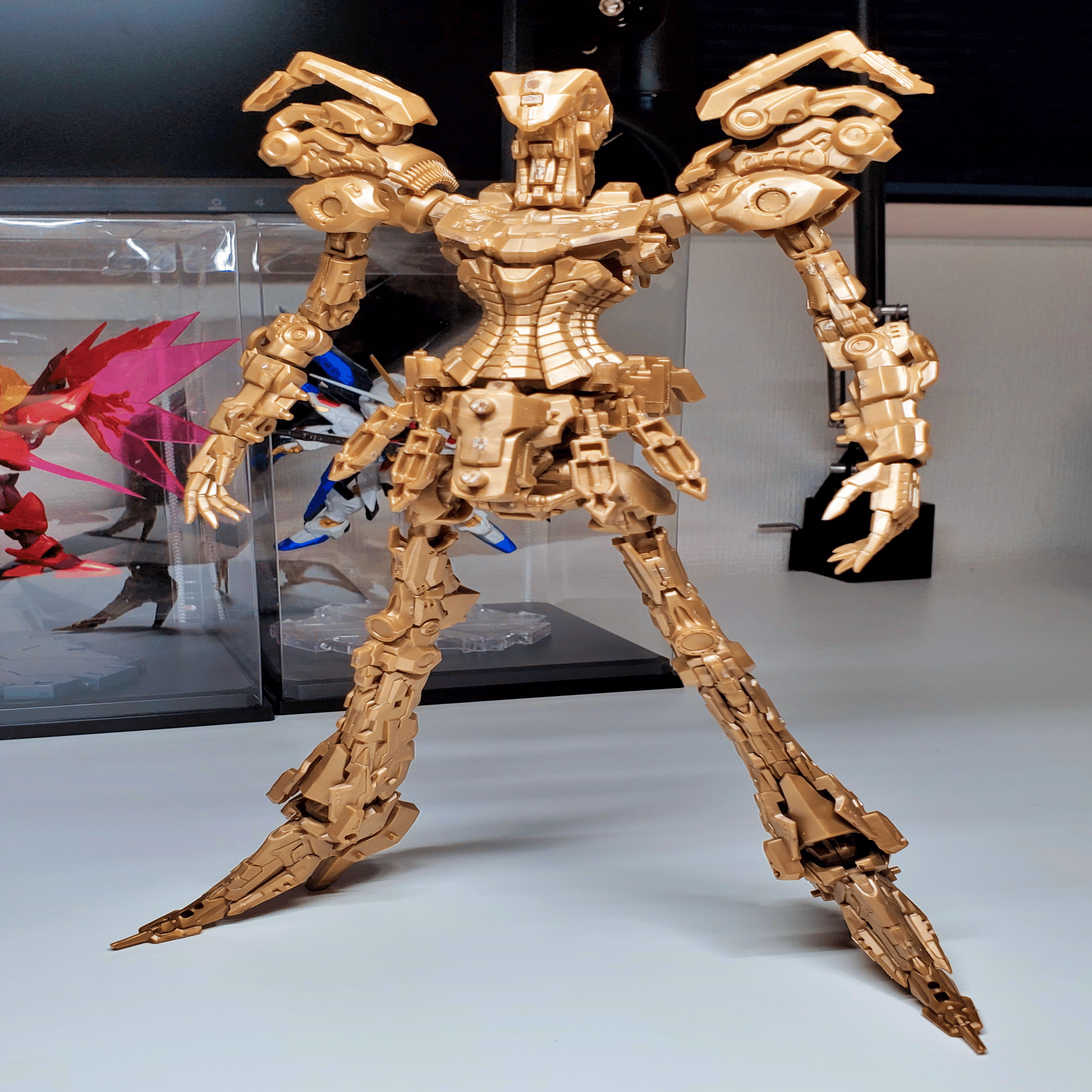 IMS ナイトオブゴールドAT 金メッキ塗装に初挑戦｜らきすし