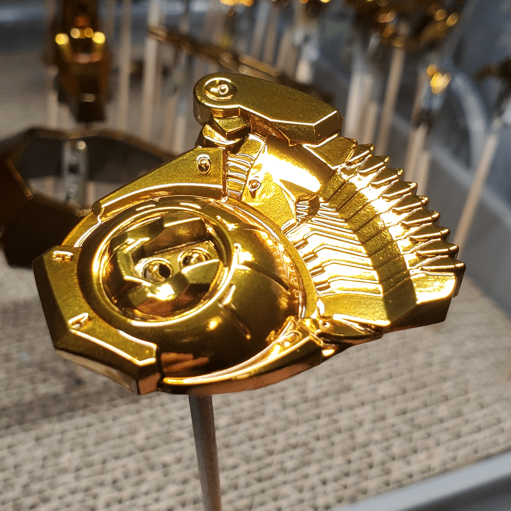 IMS ナイトオブゴールドAT 金メッキ塗装に初挑戦｜らきすし