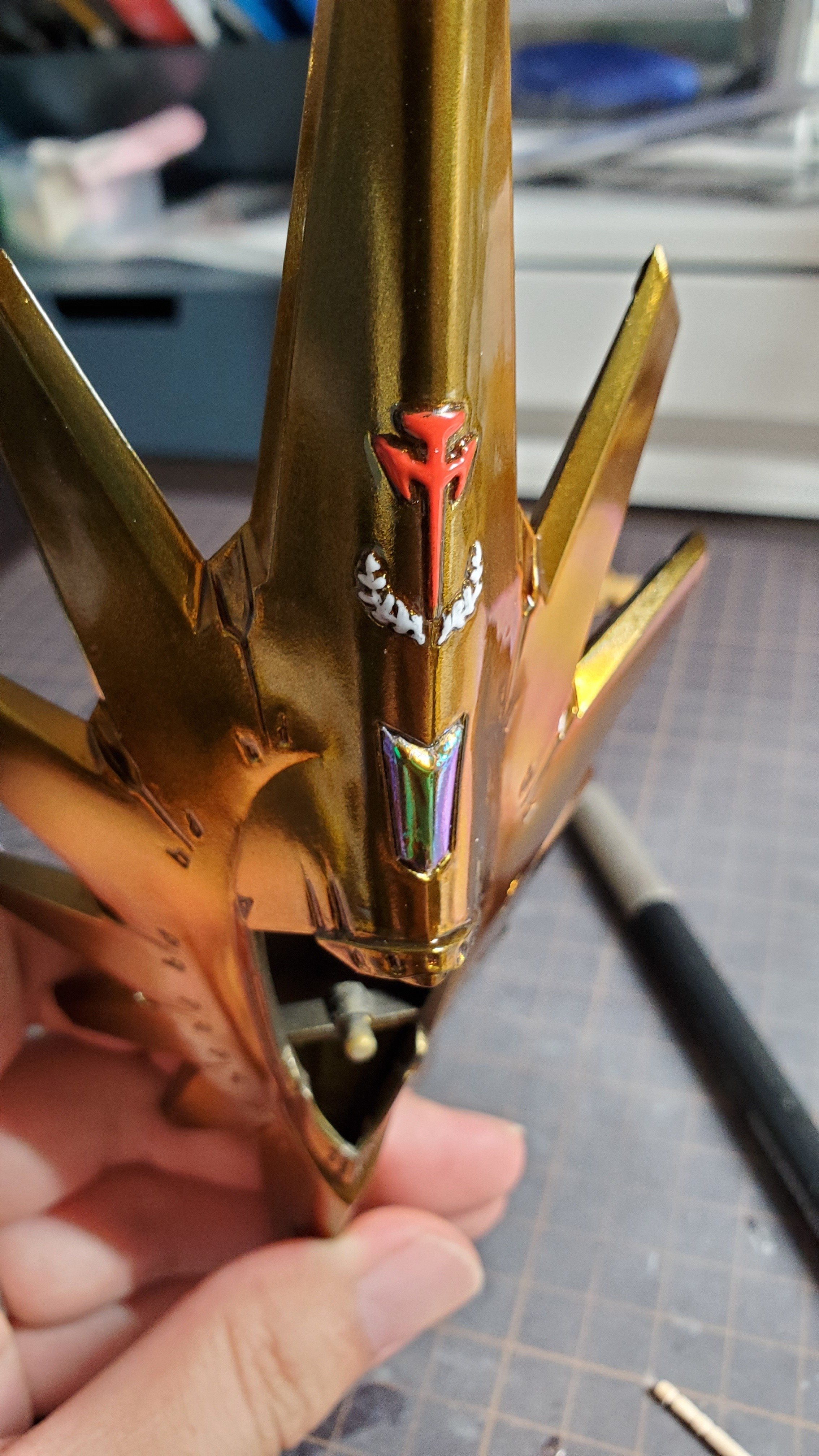 IMS ナイトオブゴールドAT 金メッキ塗装に初挑戦｜らきすし