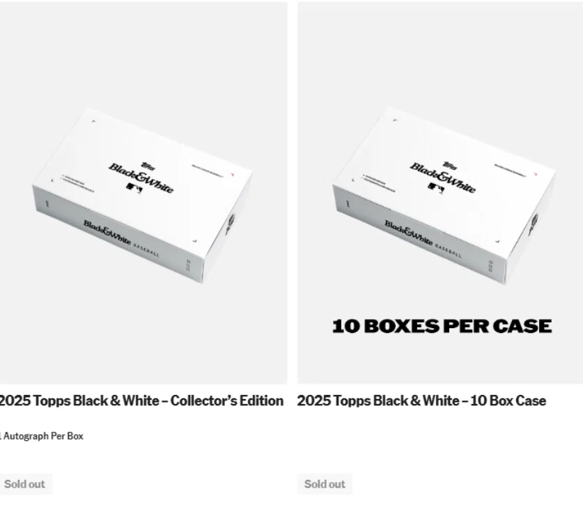 2025年版】Topps Black and White Baseball完全ガイド｜MLBカードの新 