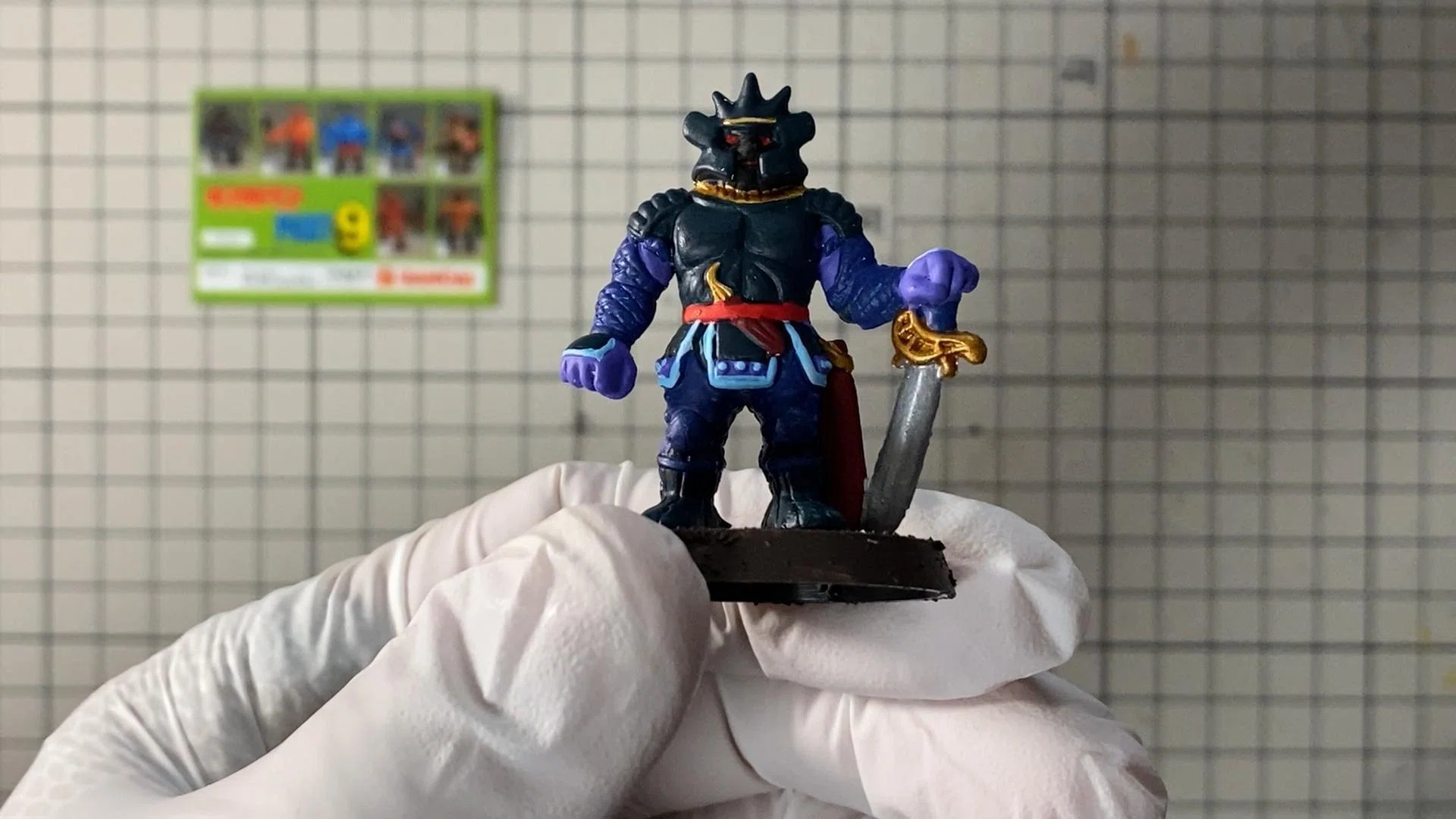 宇宙野武士の記憶 ― ブラックキングを筆で蘇らせて｜筆塗りーず☆masa