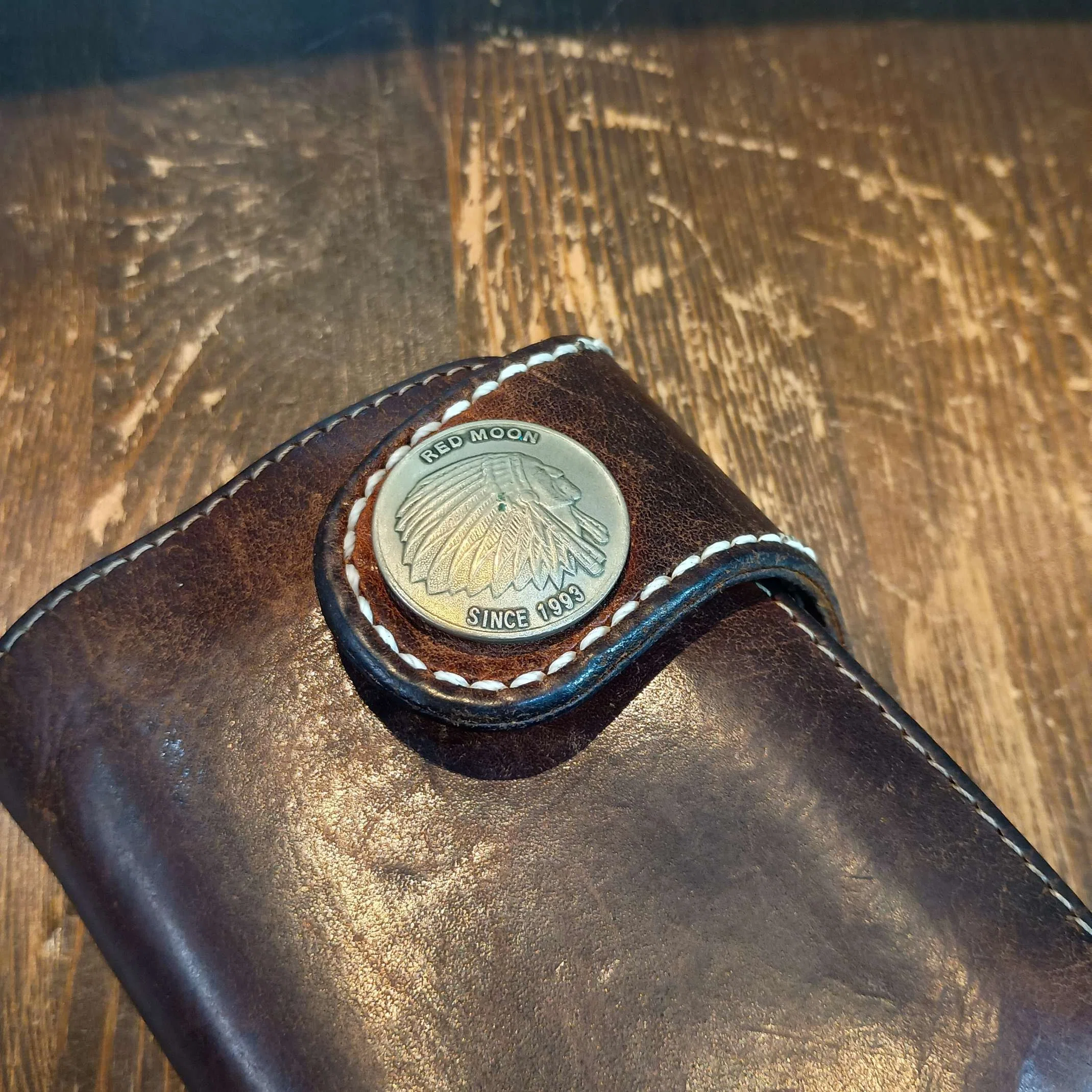 Long wallet レッドムーン コンチョ 交換 BRANDS REDMOON ロング