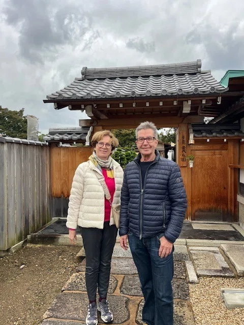 ドイツからのお客様を京都・大徳寺塔頭『芳春院』にご案内♪｜雅京都観光