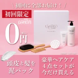 USHIROクリームシャンプーの「泥パック」って実際どうなの？気になる