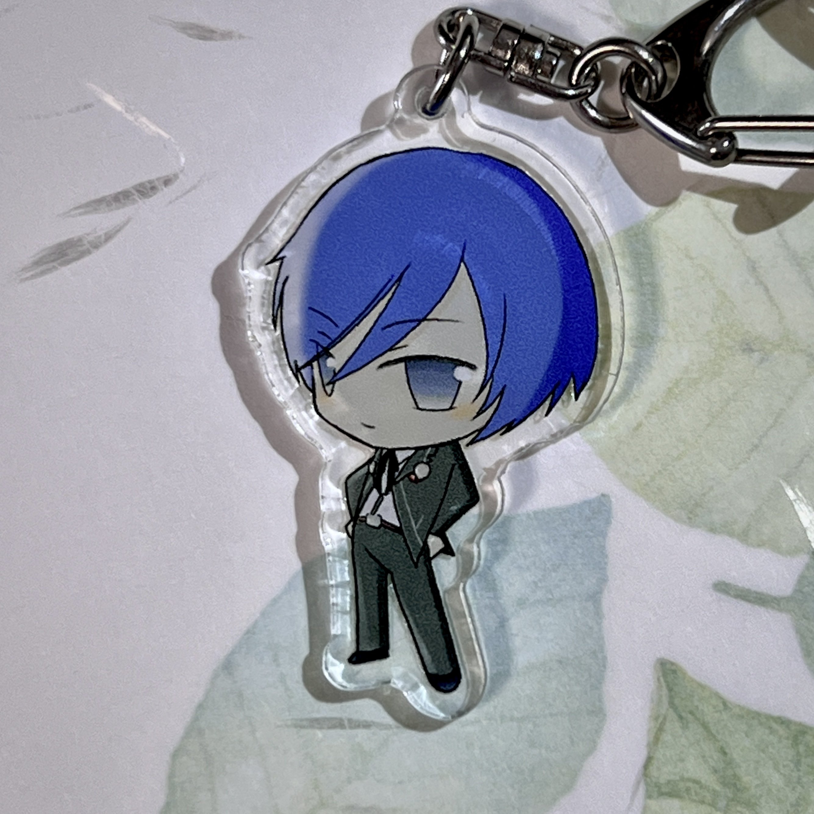 レア　クリアタグ　ペルソナQ2 P4 新島 真 セガ コラボカフェ レア クリアタグ ペルソナQ2 P4 新島 真 セガ コラボカフェ ペルソナQ2