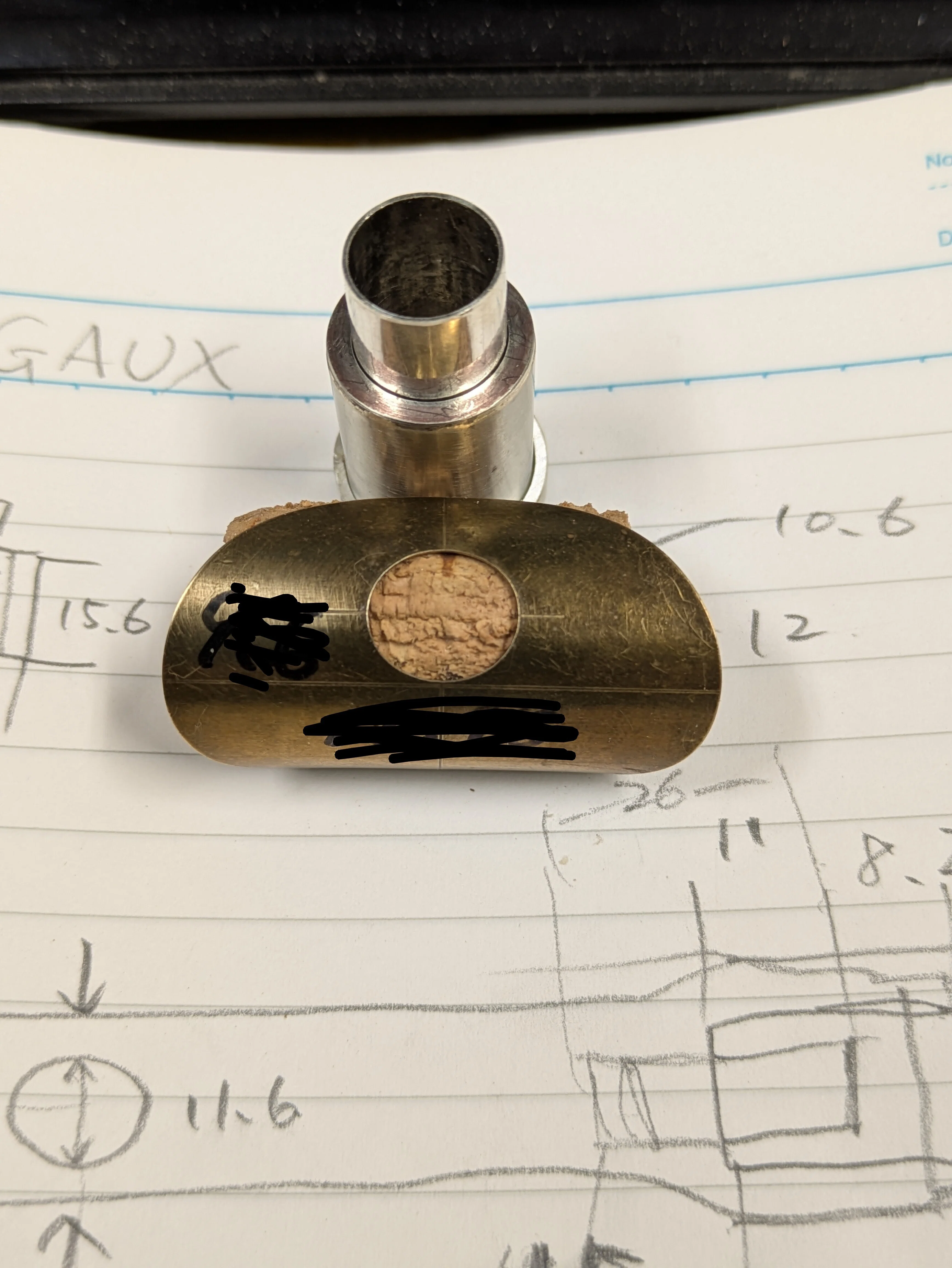 Marigaux Piccolo 頭部管の製作｜Yoshio Takamura