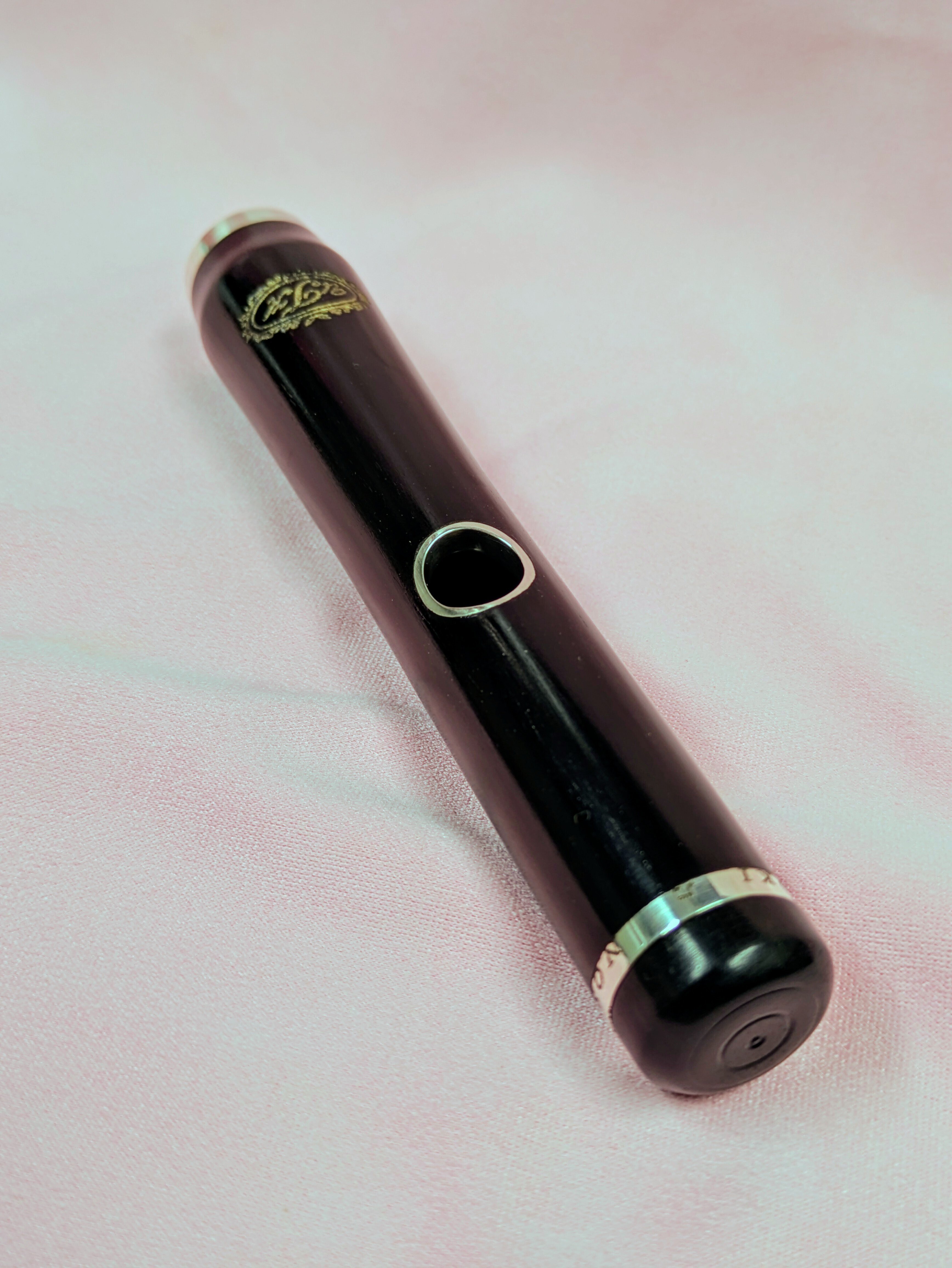 【うら】KEEFE piccloo ピッコロ 頭部管 Marigaux Piccolo 頭部管の製作｜Yoshio Takamura