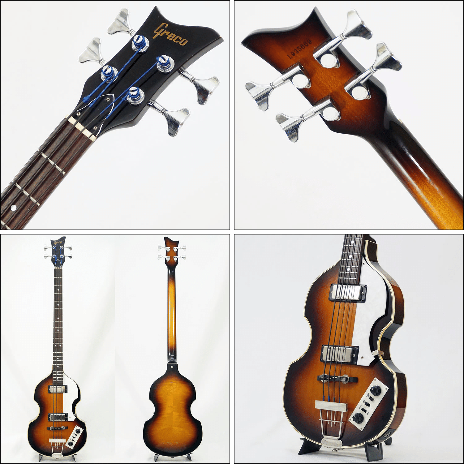 特選中古品!グレコによるバイオリンベース「VB-80」が中古で入荷 特選中古品!グレコによるバイオリンベース「VB-80」が中古で入荷