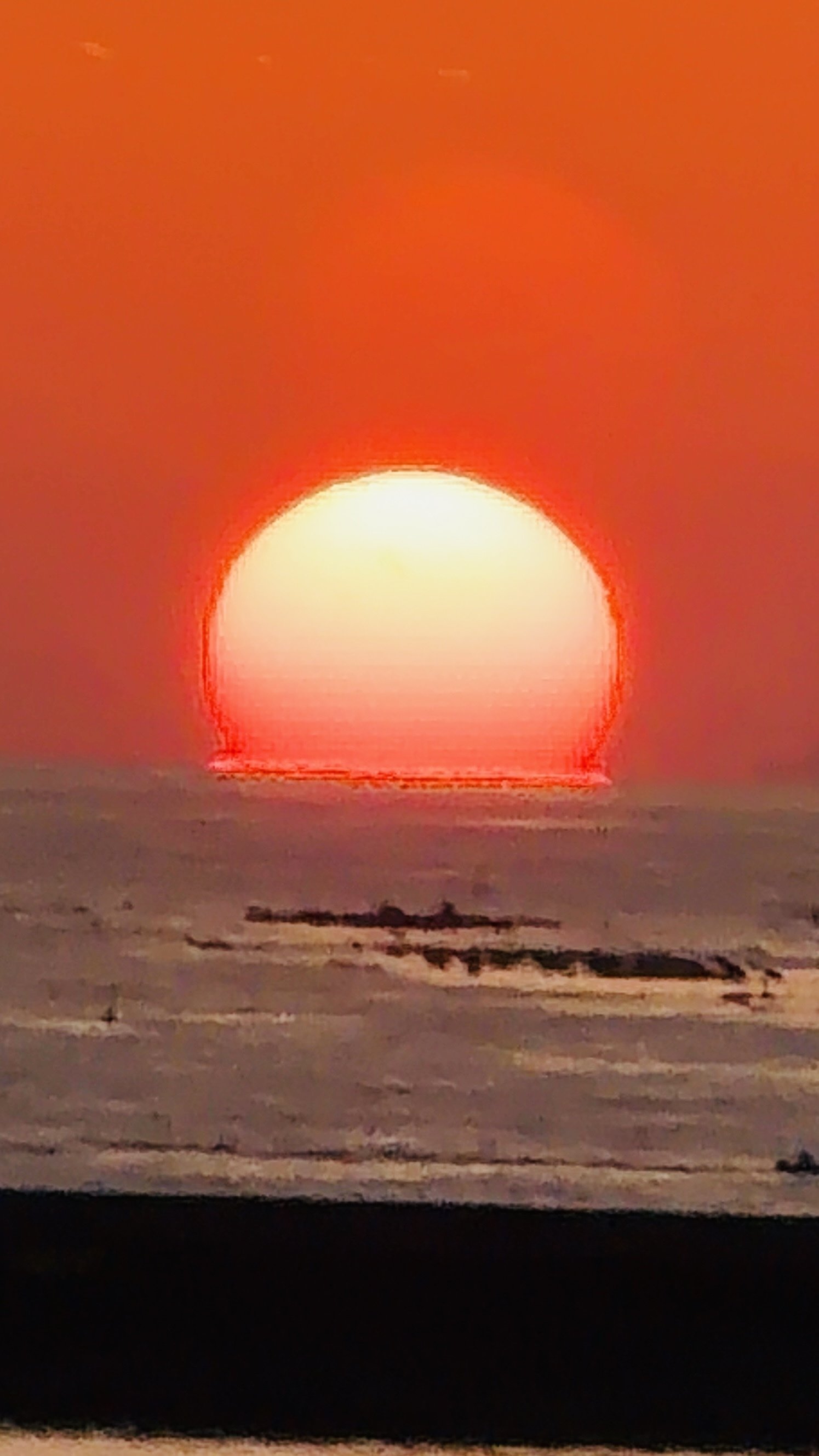 晩秋の宿毛湾に神秘のだるま夕日！｜笠原雅俊
