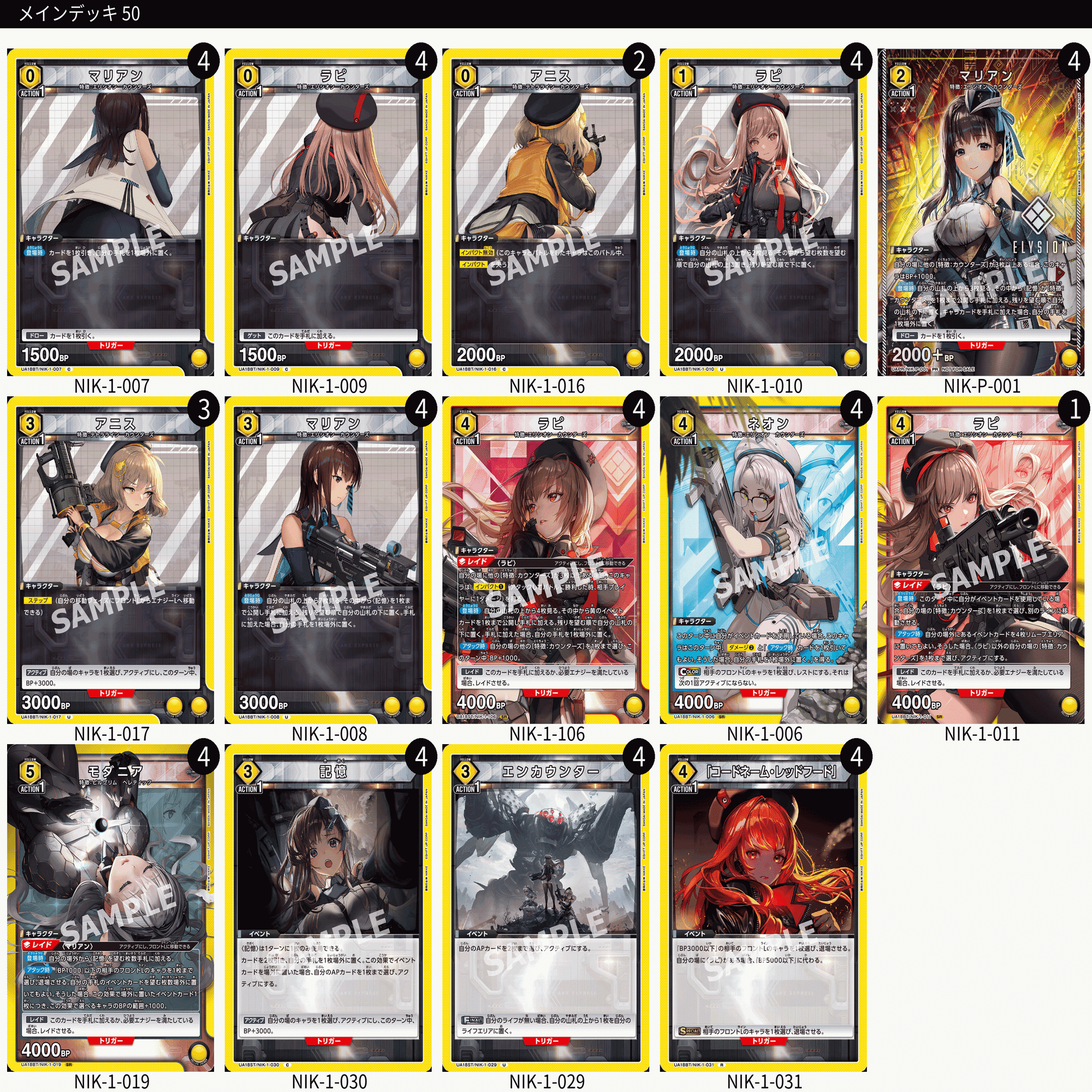 ユニオンアリーナ：NIKKE OBC 奪還に向けた環境考察】｜SGRD