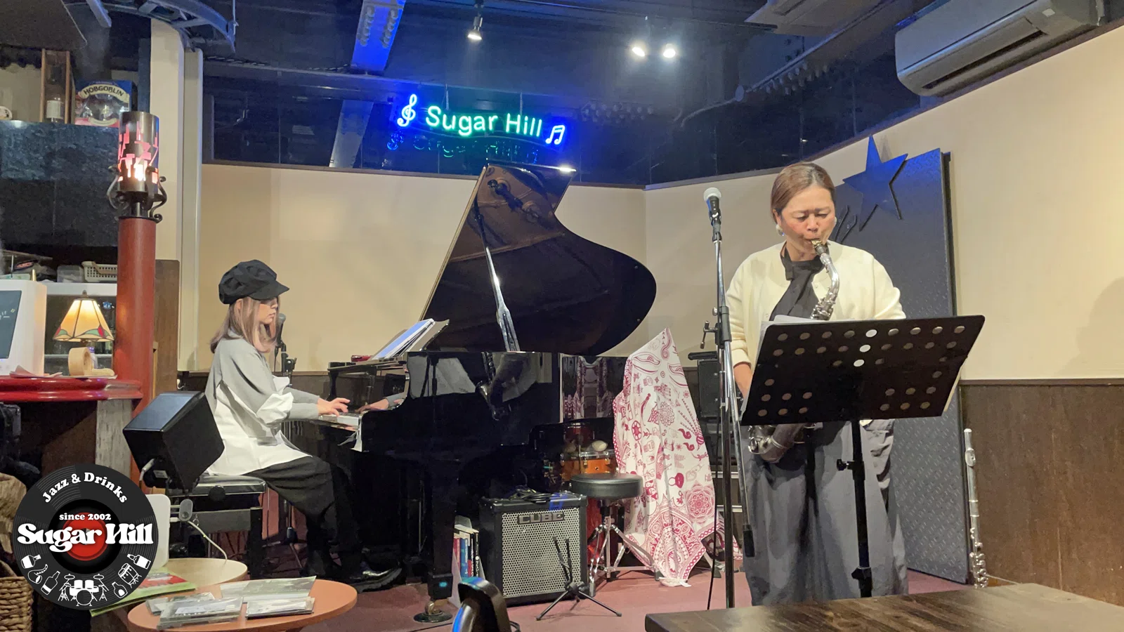 11/7(金)ピアノ松下美千代 サックス・フルート平山順子｜jazz&drinks