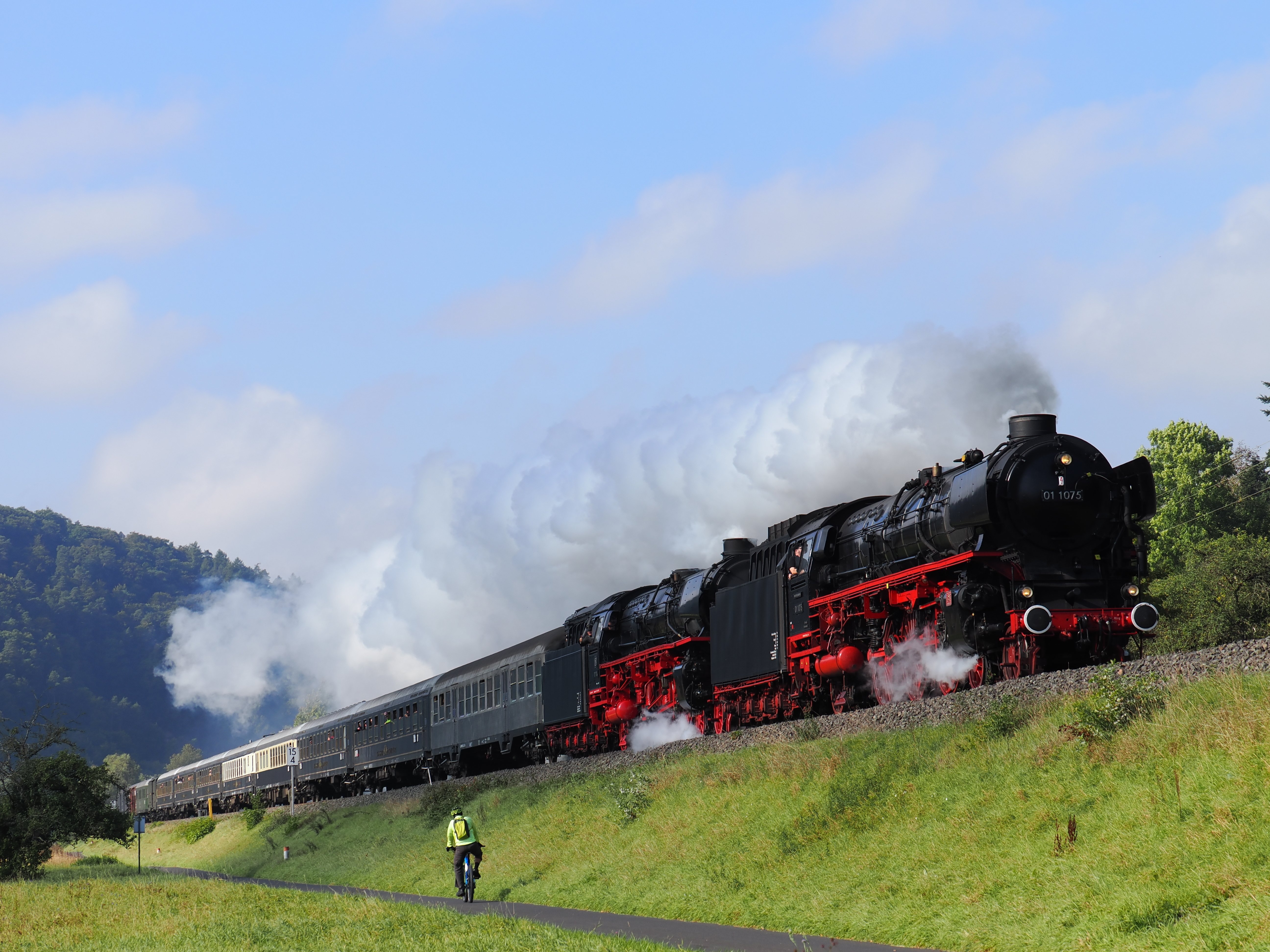桜井隆司・M.ZUIKO DIGITALED 50-200mm F2.8 IS PRO ～ドイツ国鉄01形