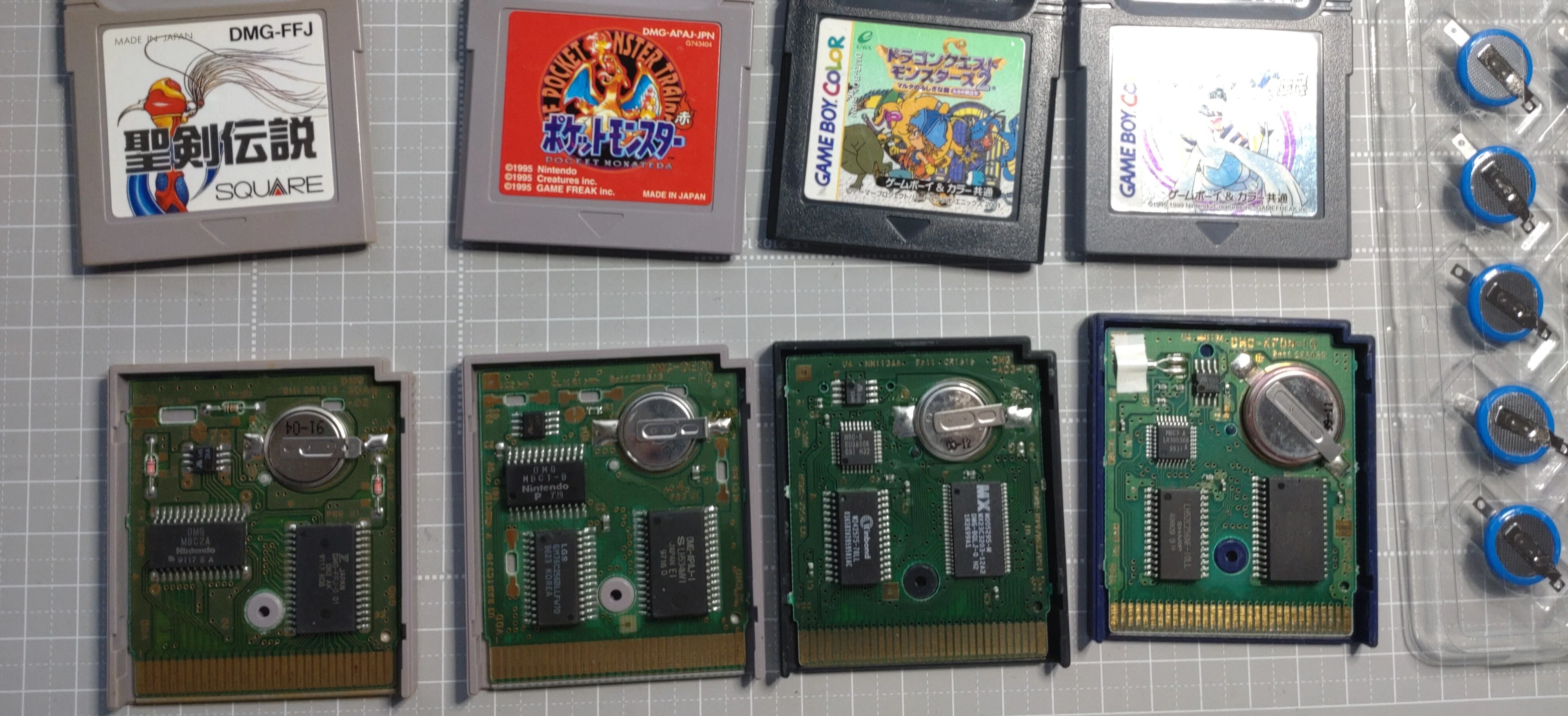 ゲームボーイカセットの電池を交換してみた｜とみぃ